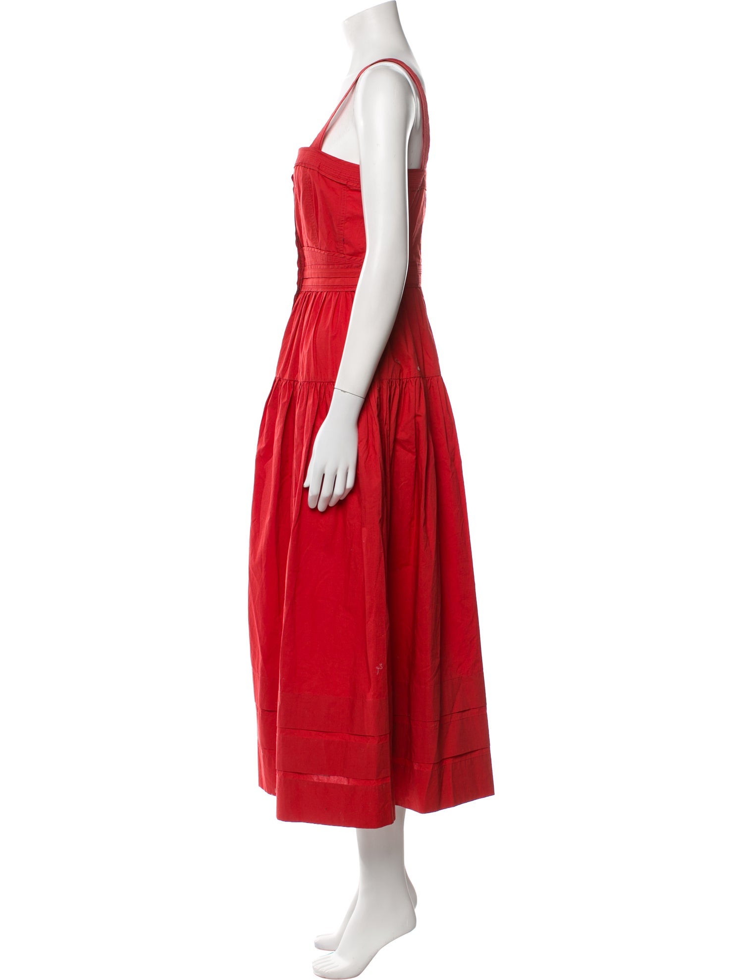 Ulla Johnson Square Neckline Long Dress