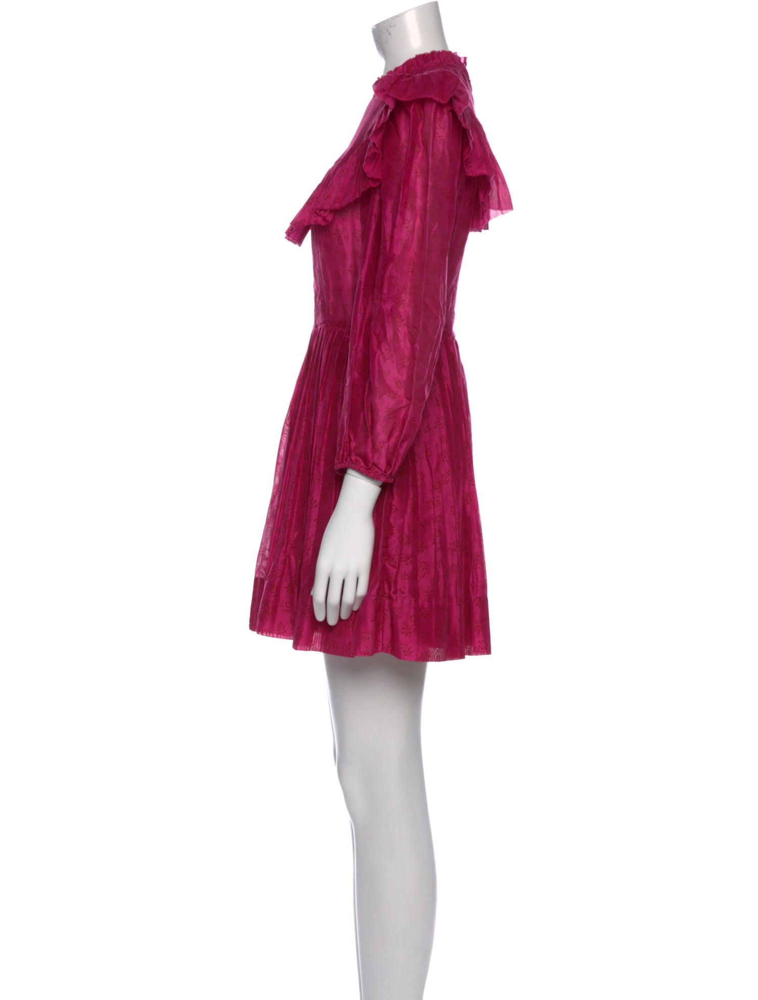 Ulla Johnson Crew Neck Mini Dress