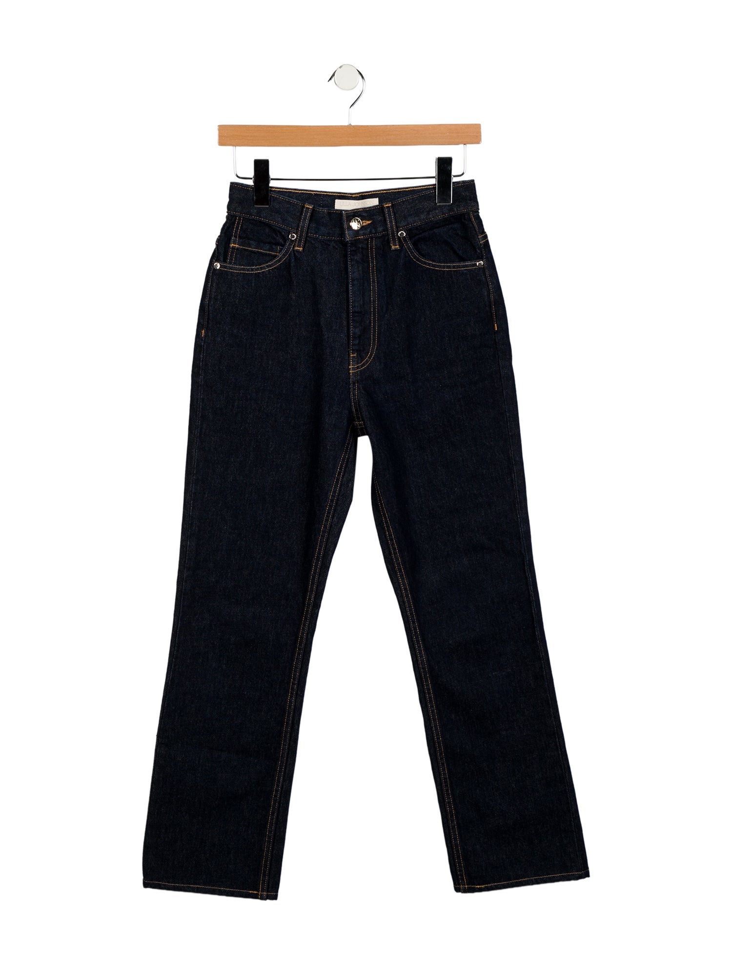 Ulla Johnson High-Rise Straight Leg Jeans