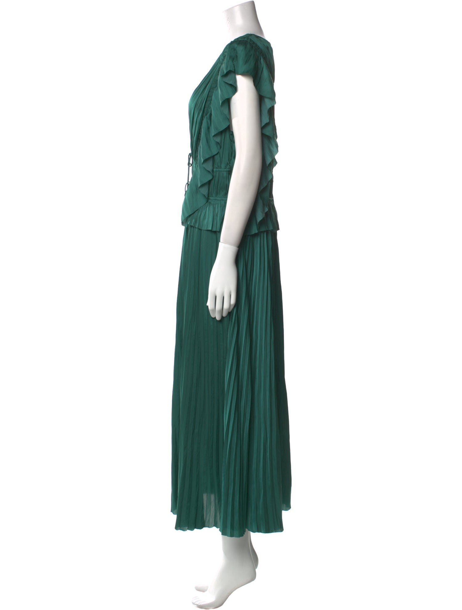 Ulla Johnson V-Neck Long Dress