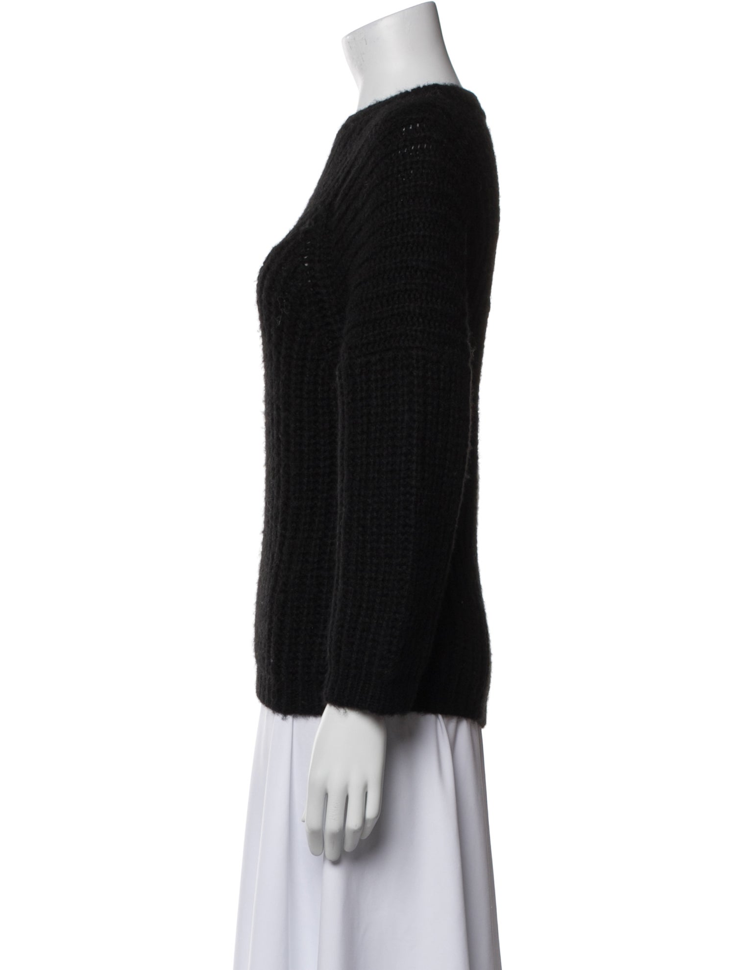 Ulla Johnson Baby Alpaca Bateau Neckline Sweater