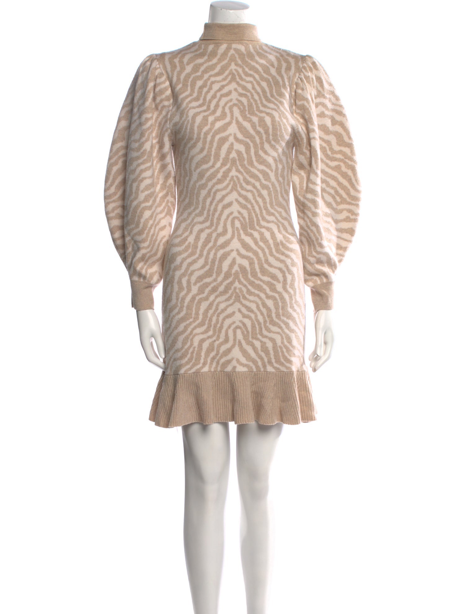 Ulla Johnson Merino Wool Knee-Length Dress