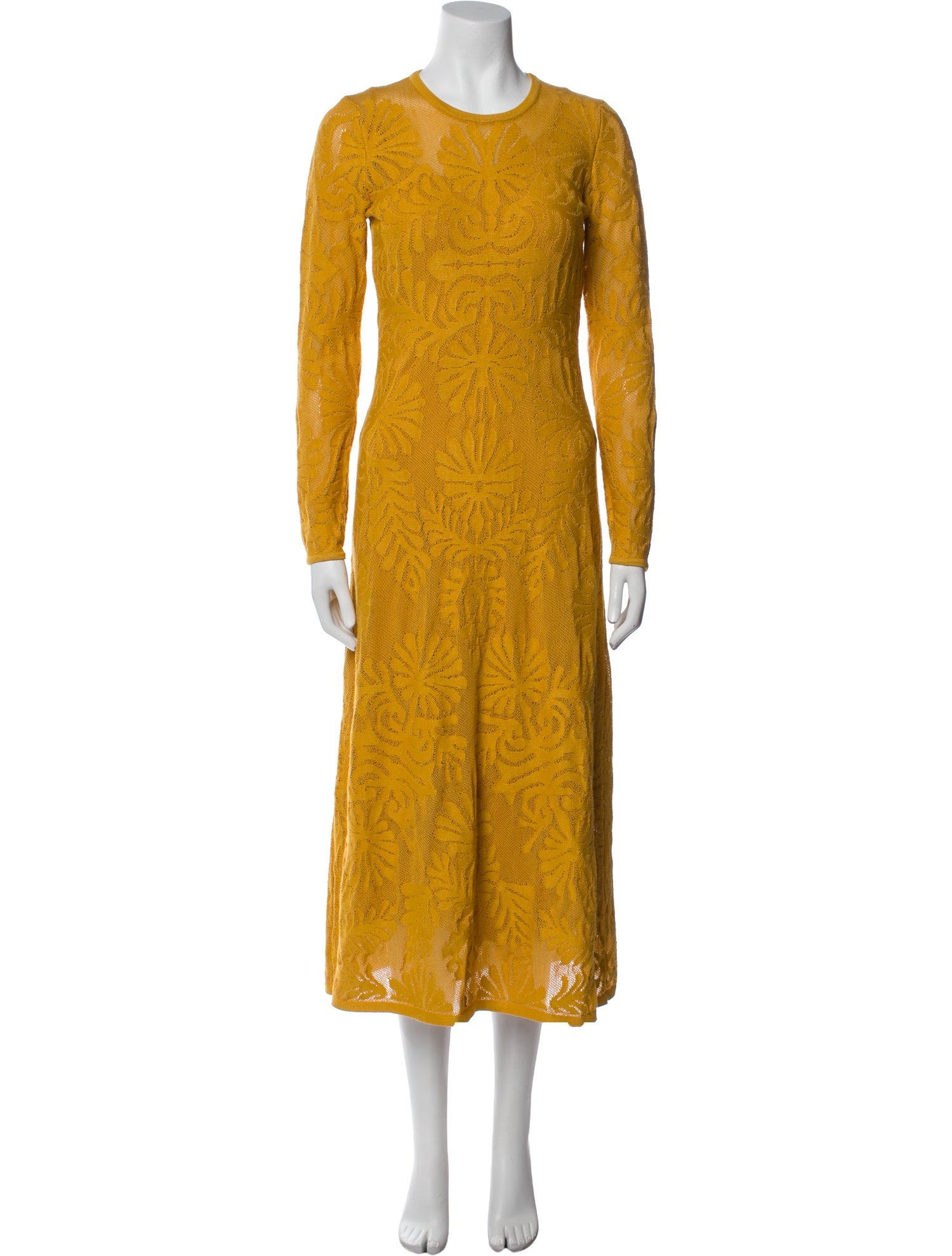 Ulla Johnson Crew Neck Long Dress