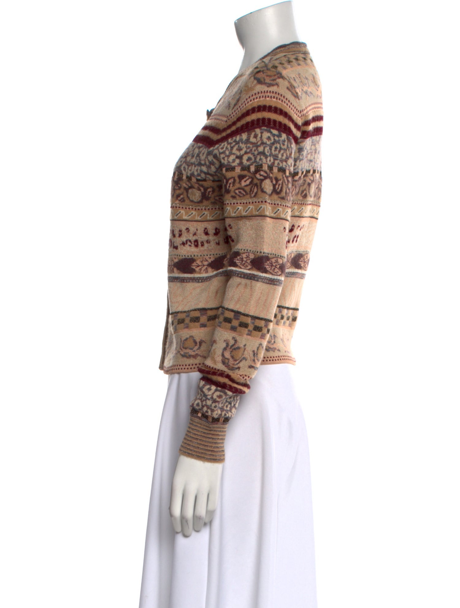 Ulla Johnson Striped Scoop Neck Sweater