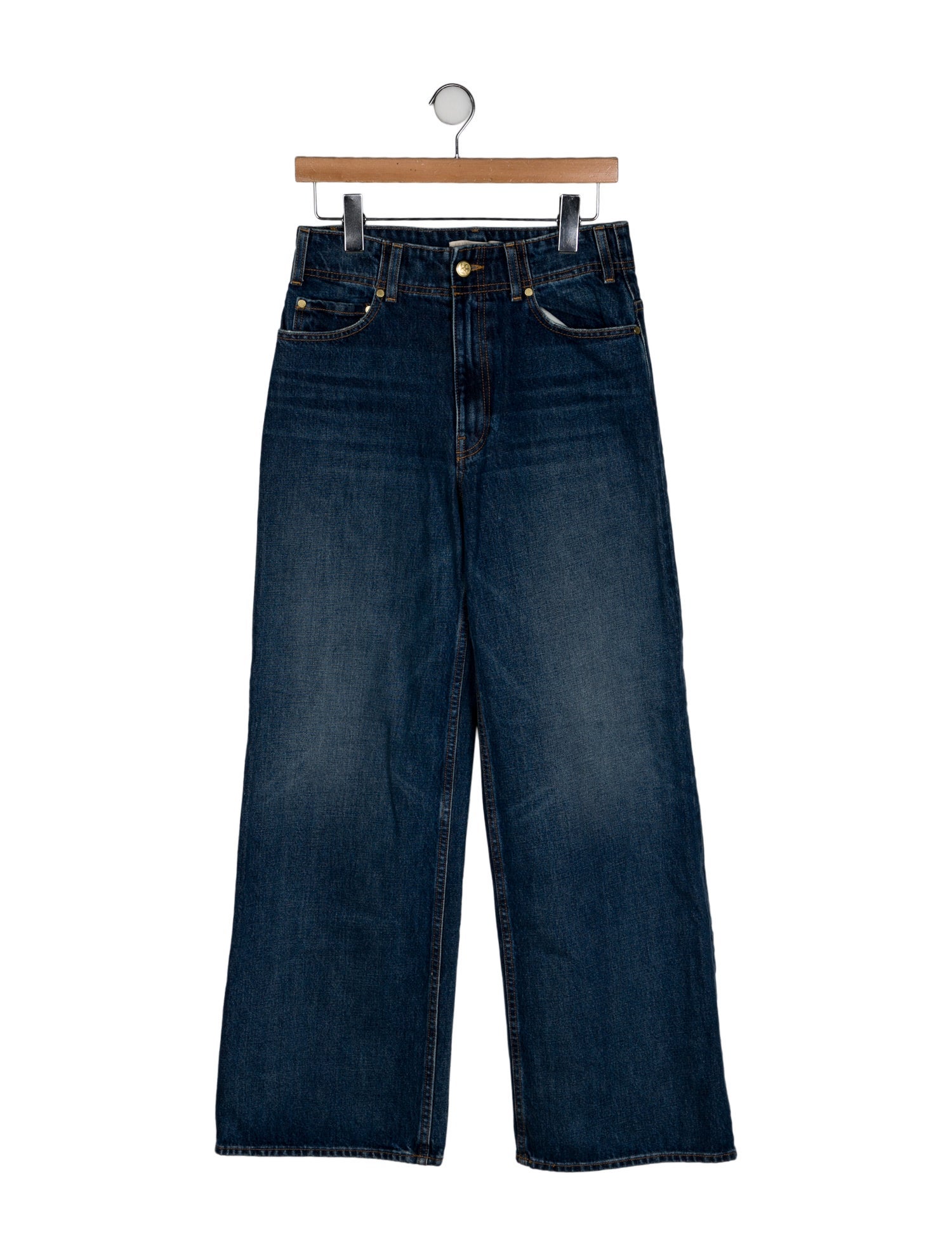 Ulla Johnson High-Rise Wide Leg Jeans