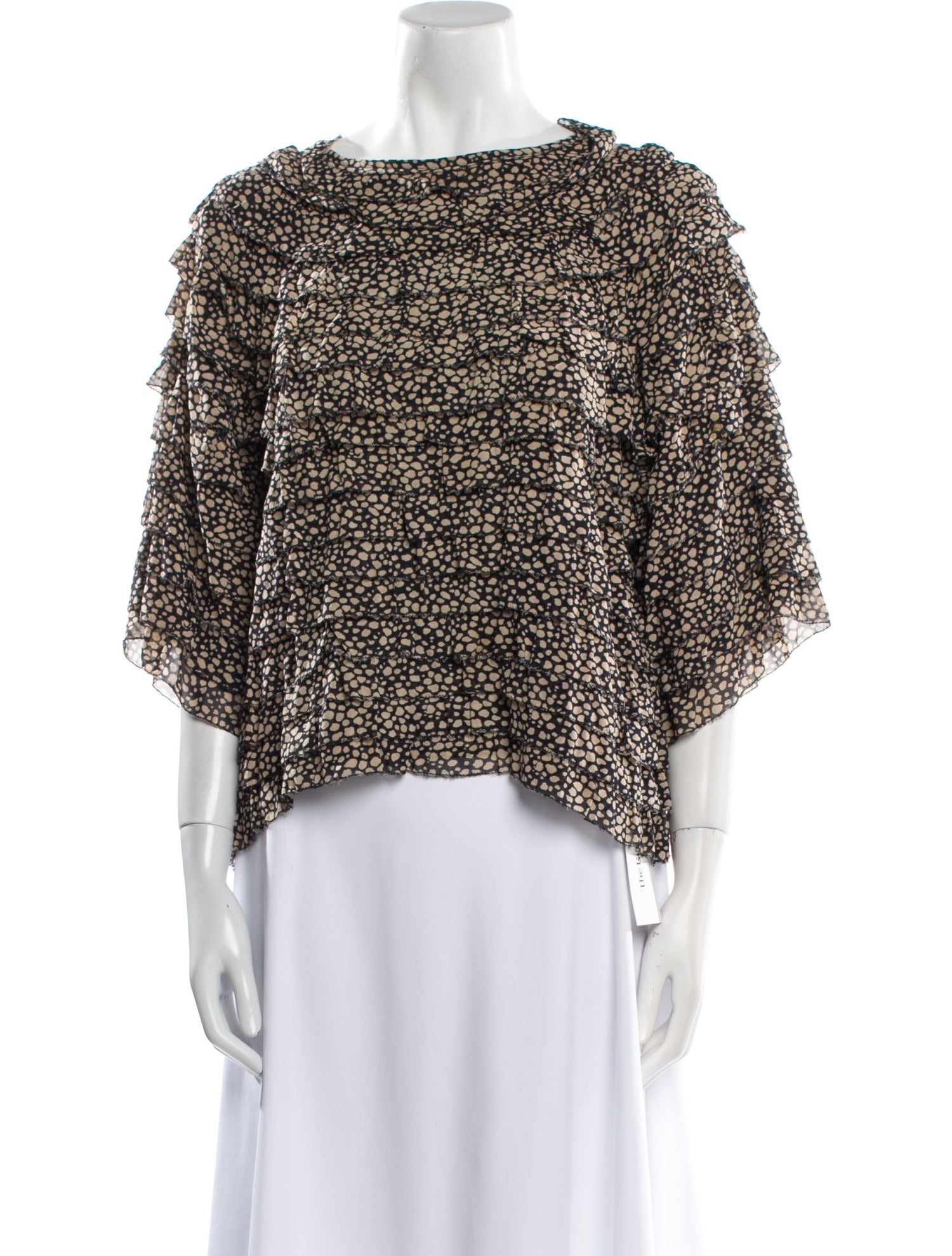 Ulla Johnson Silk Printed Blouse