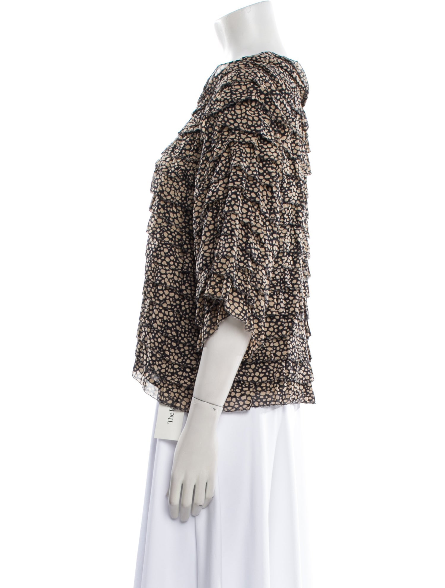 Ulla Johnson Silk Printed Blouse