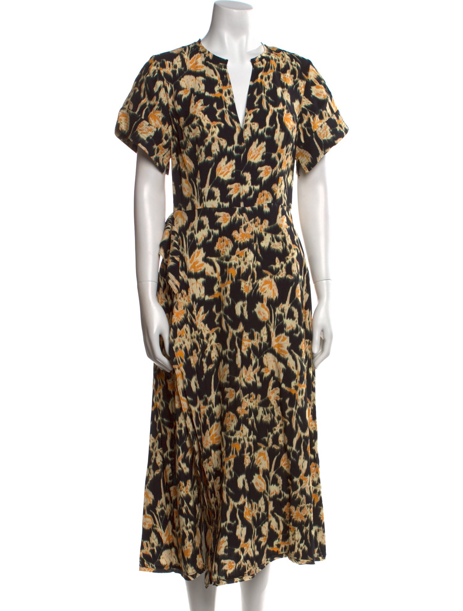 Ulla Johnson Printed Midi Length Dress w/ Tags