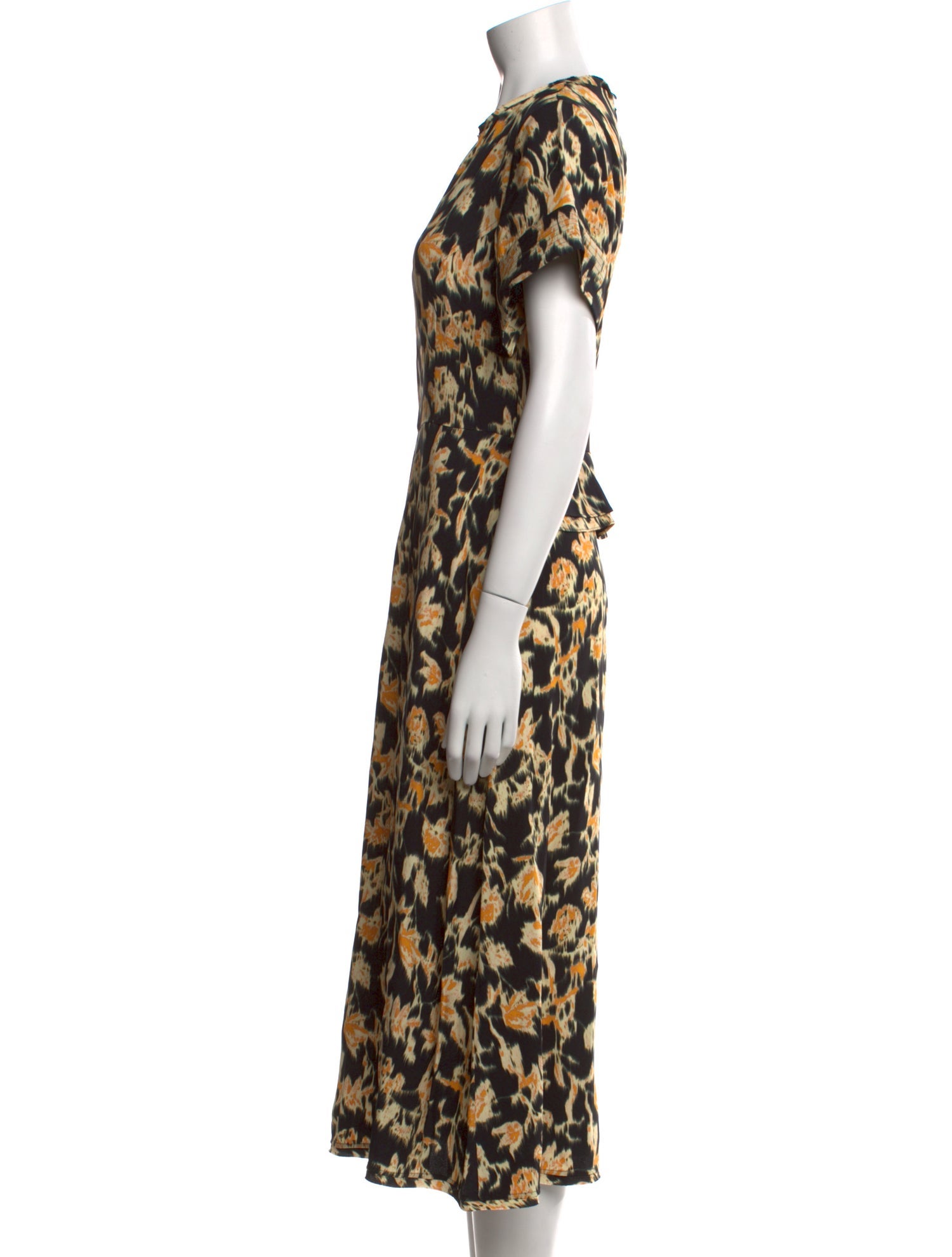 Ulla Johnson Printed Midi Length Dress w/ Tags