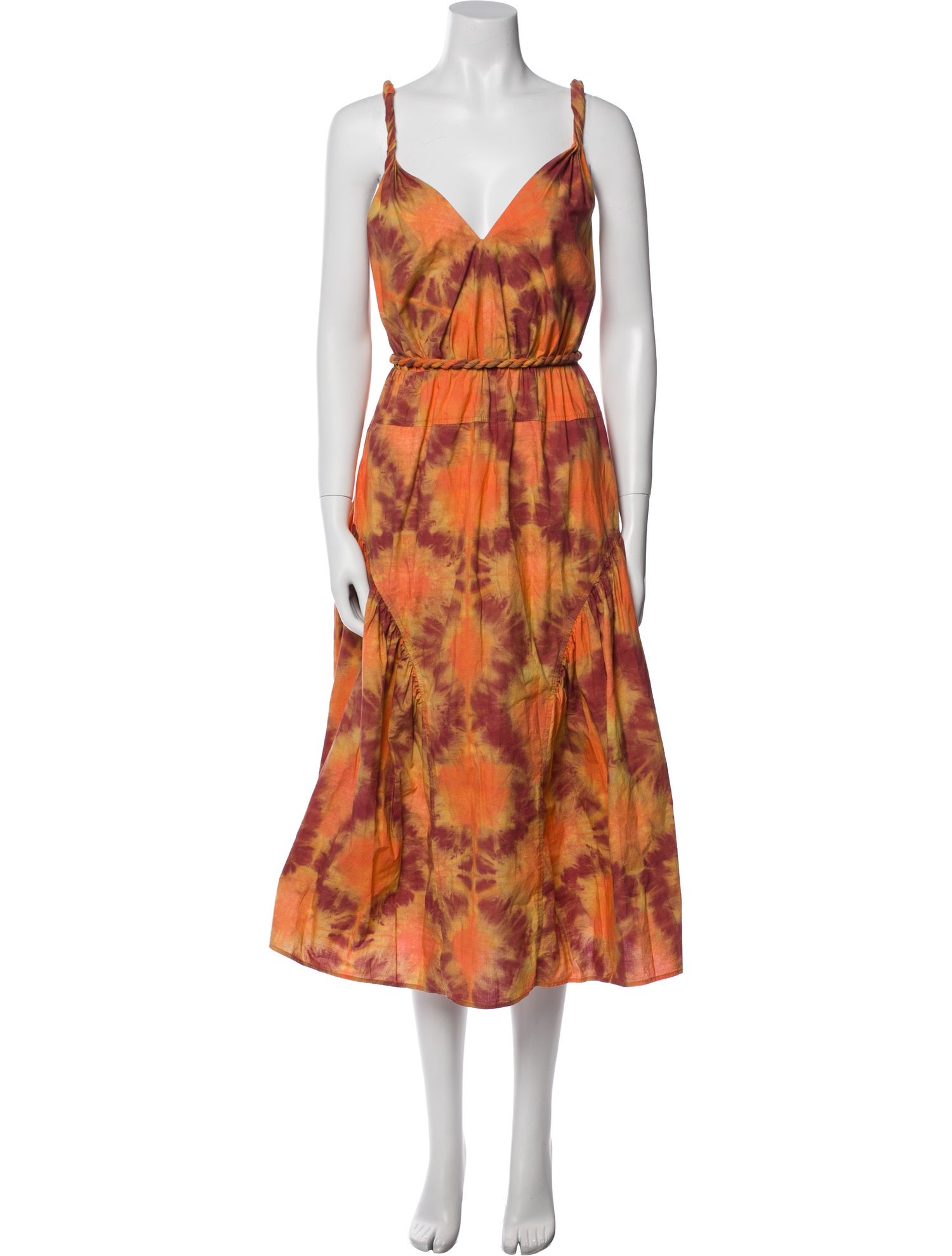Ulla Johnson Printed Midi Length Dress
