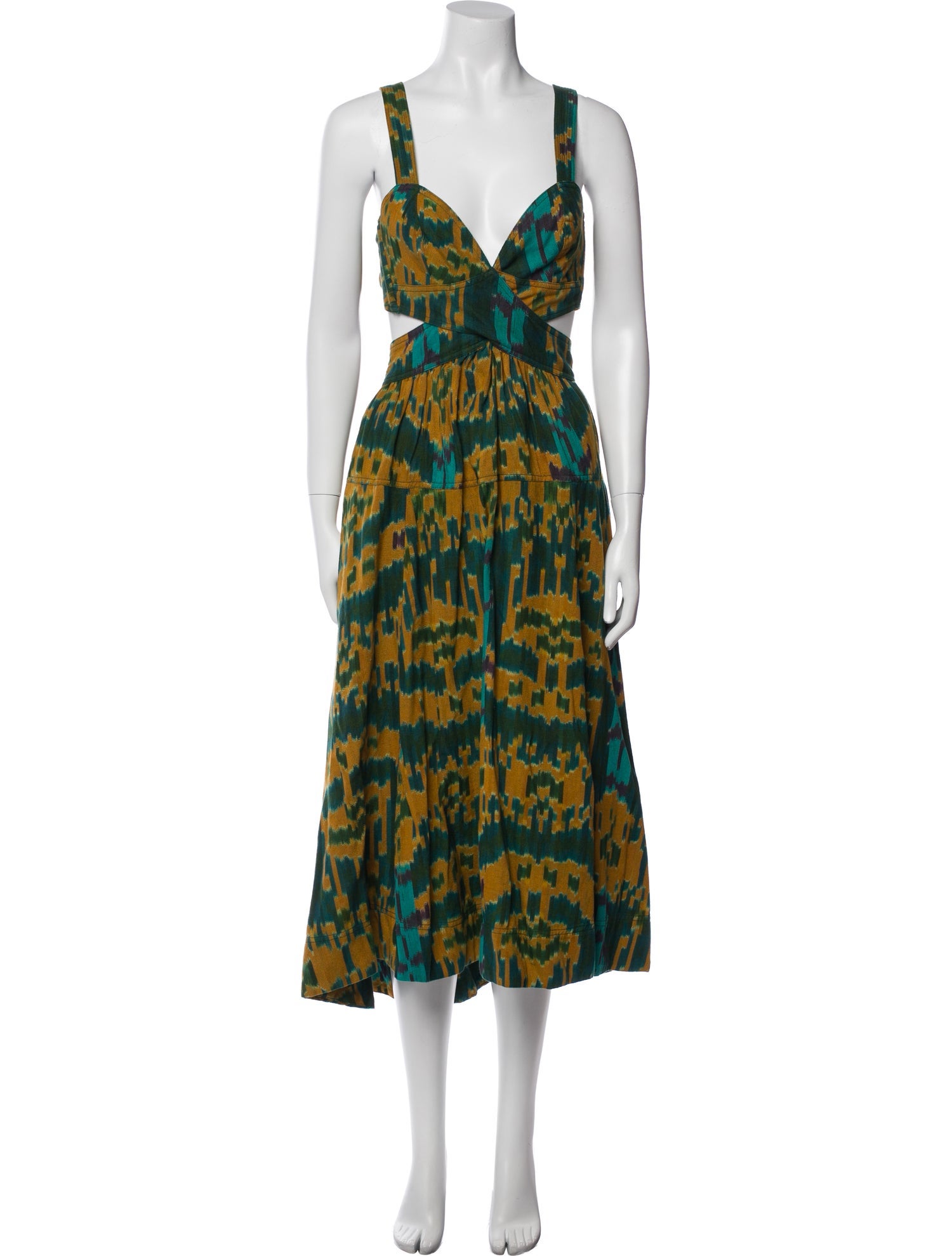 Ulla Johnson Printed Long Dress