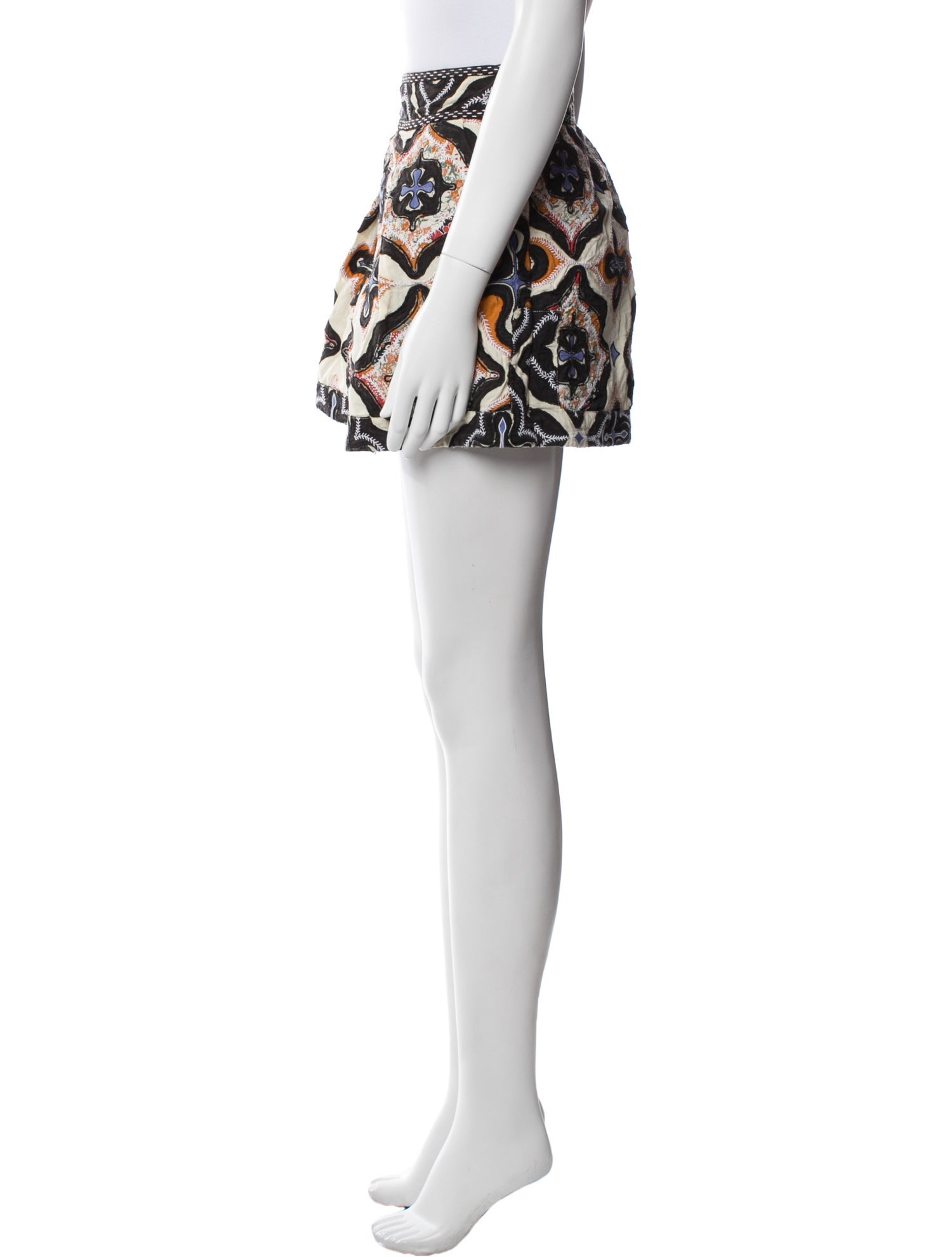 Ulla Johnson Printed Mini Shorts