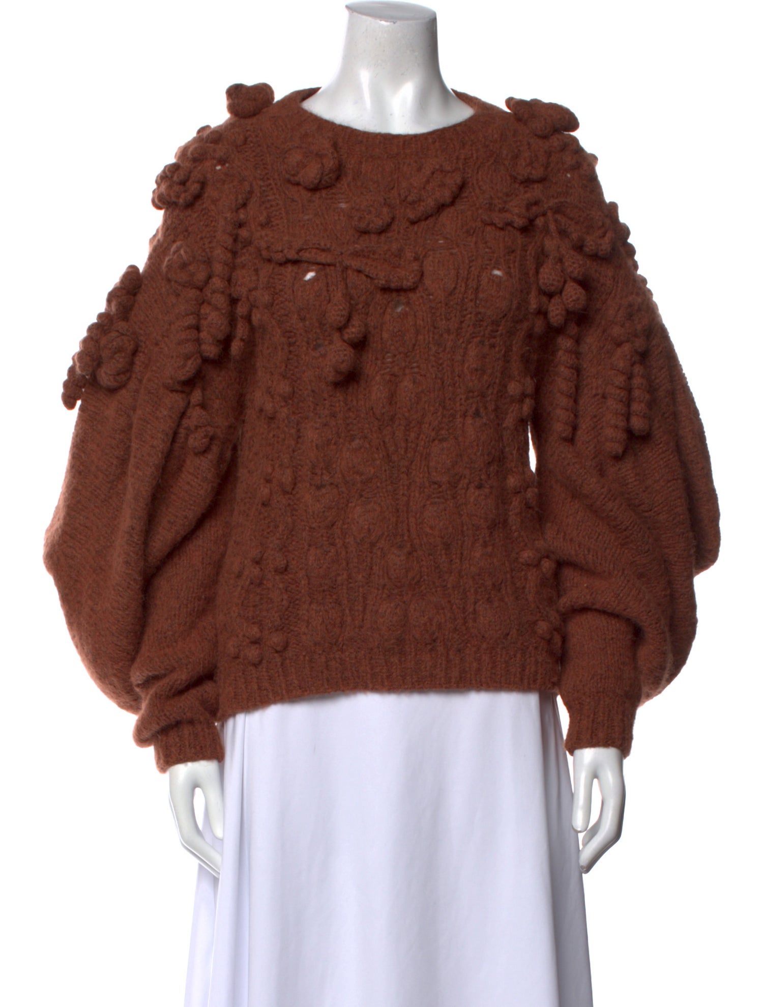 Ulla Johnson Baby Alpaca Bateau Neckline Sweater