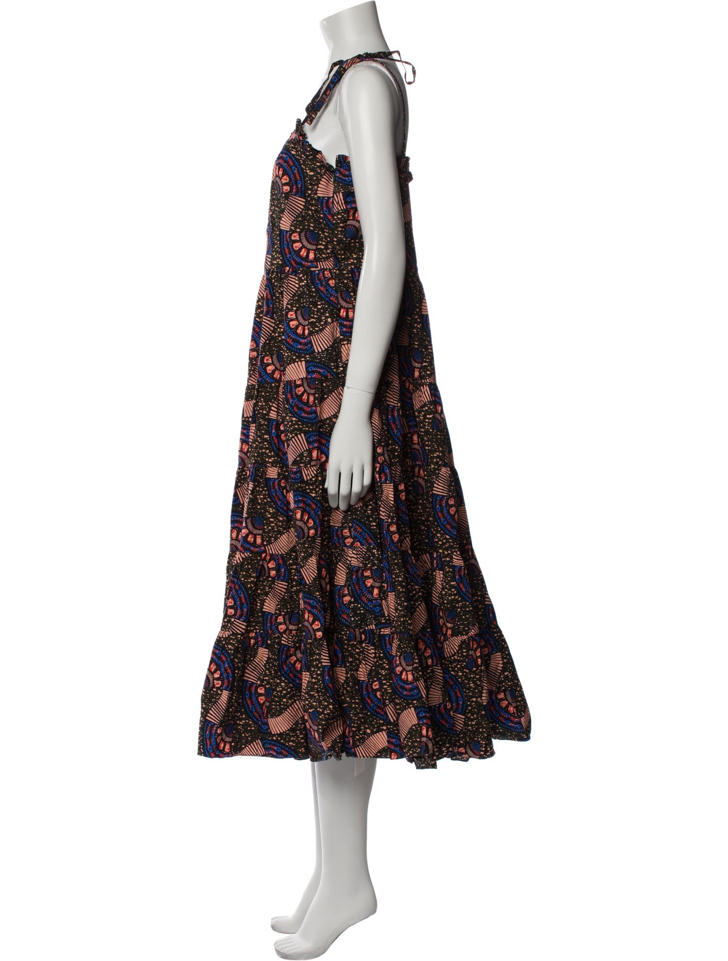Ulla Johnson Floral Print Long Dress