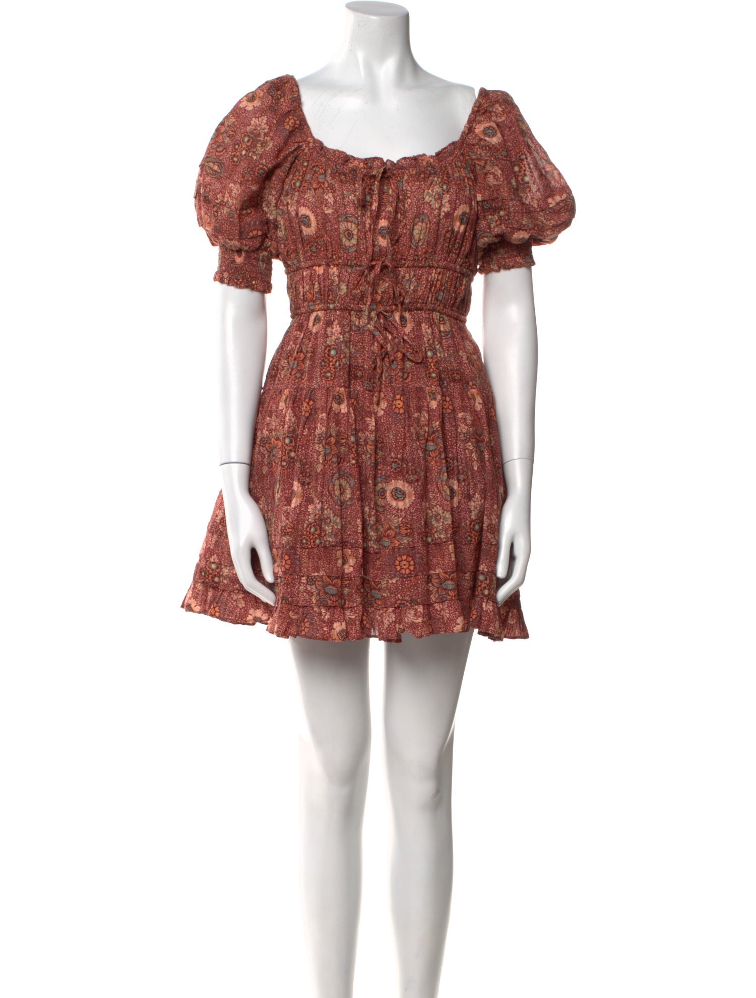 Ulla Johnson Floral Print Mini Dress