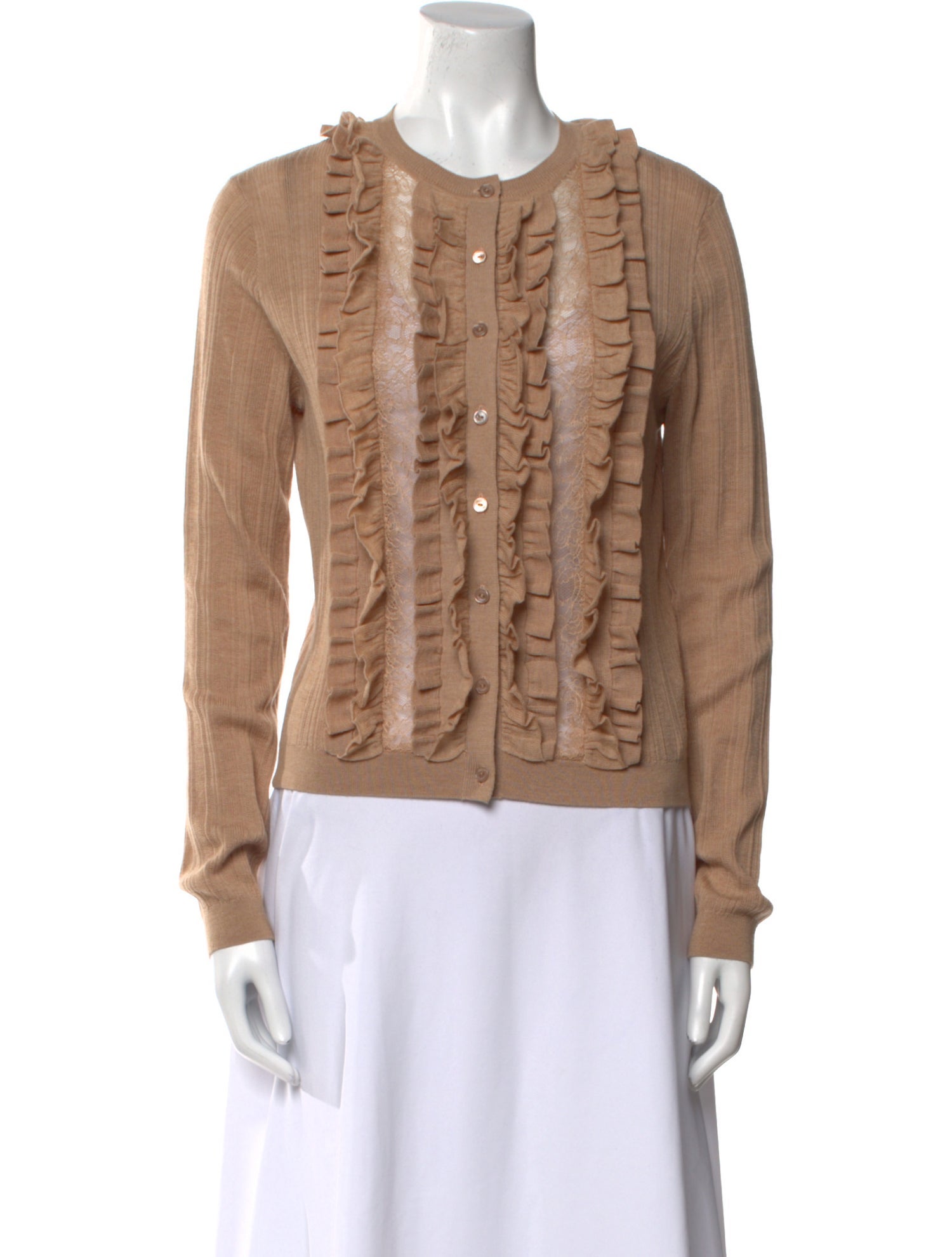 Ulla Johnson Merino Wool Scoop Neck Sweatshirt