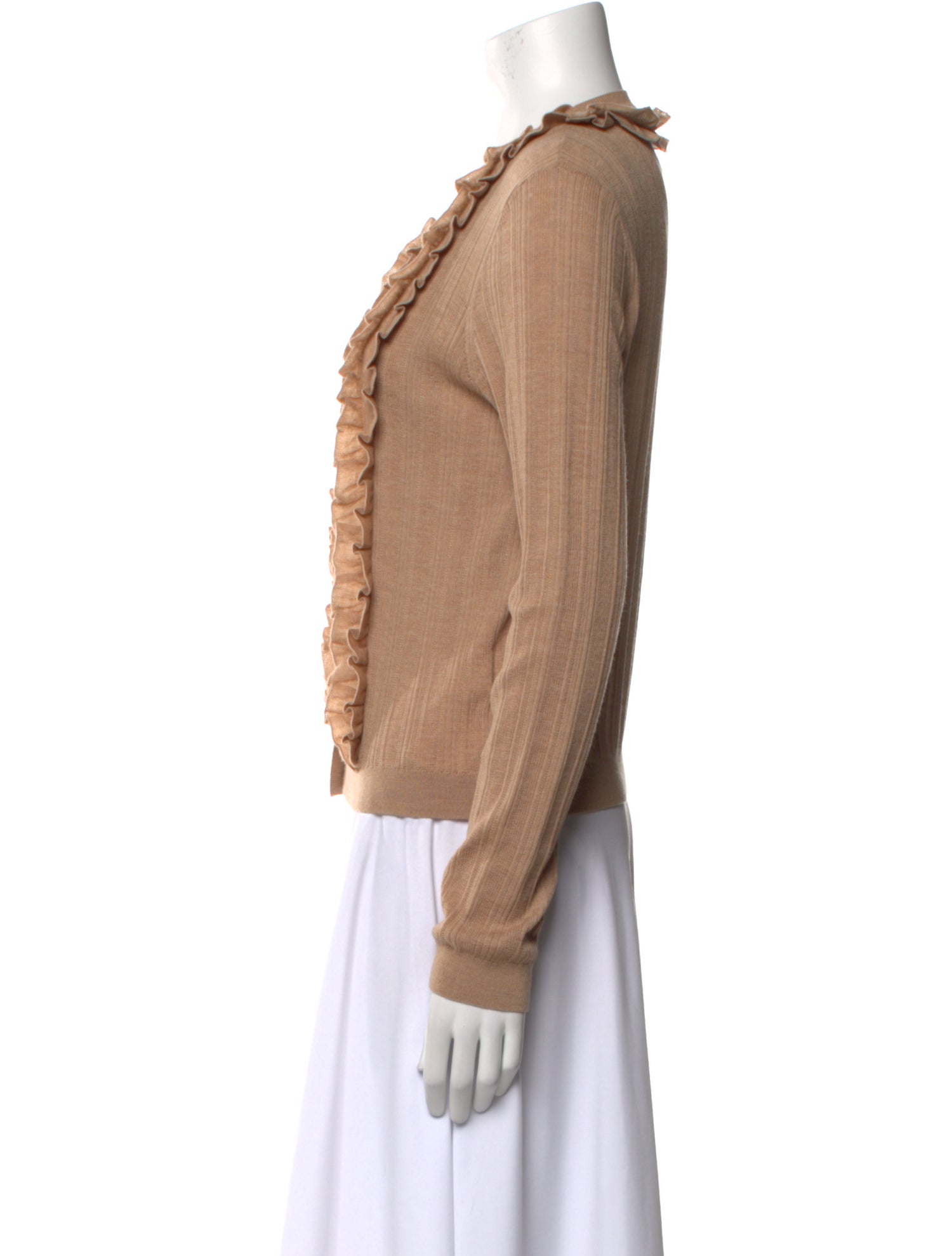 Ulla Johnson Merino Wool Scoop Neck Sweatshirt