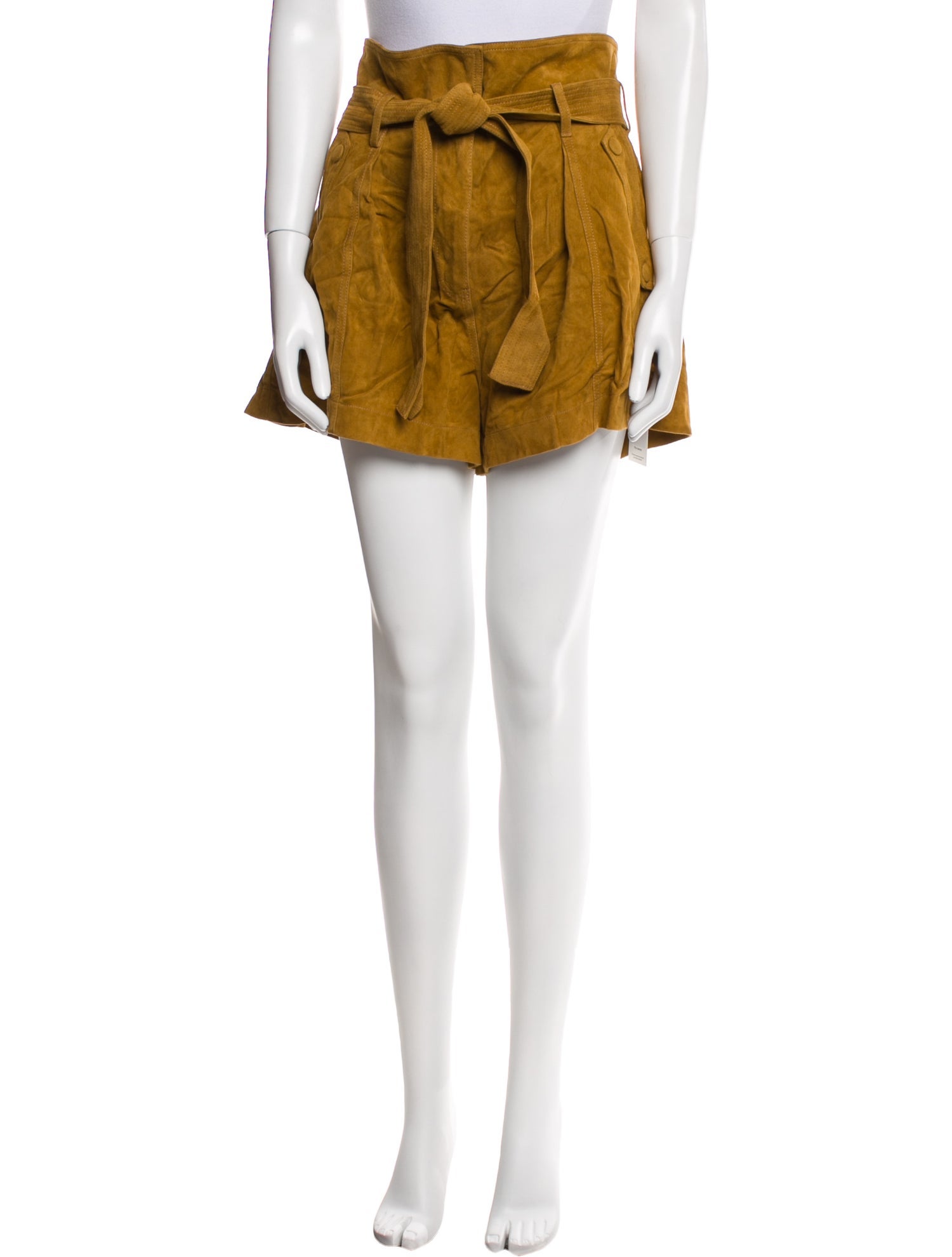 Ulla Johnson Lambskin Mini Shorts w/ Tags