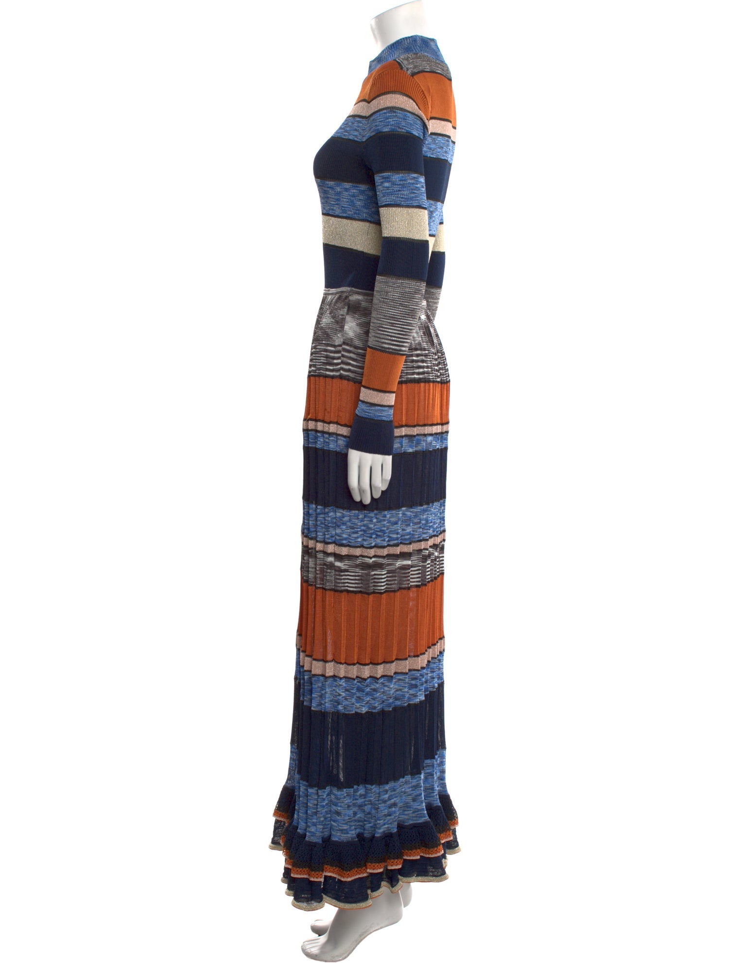 Ulla Johnson Striped Long Dress