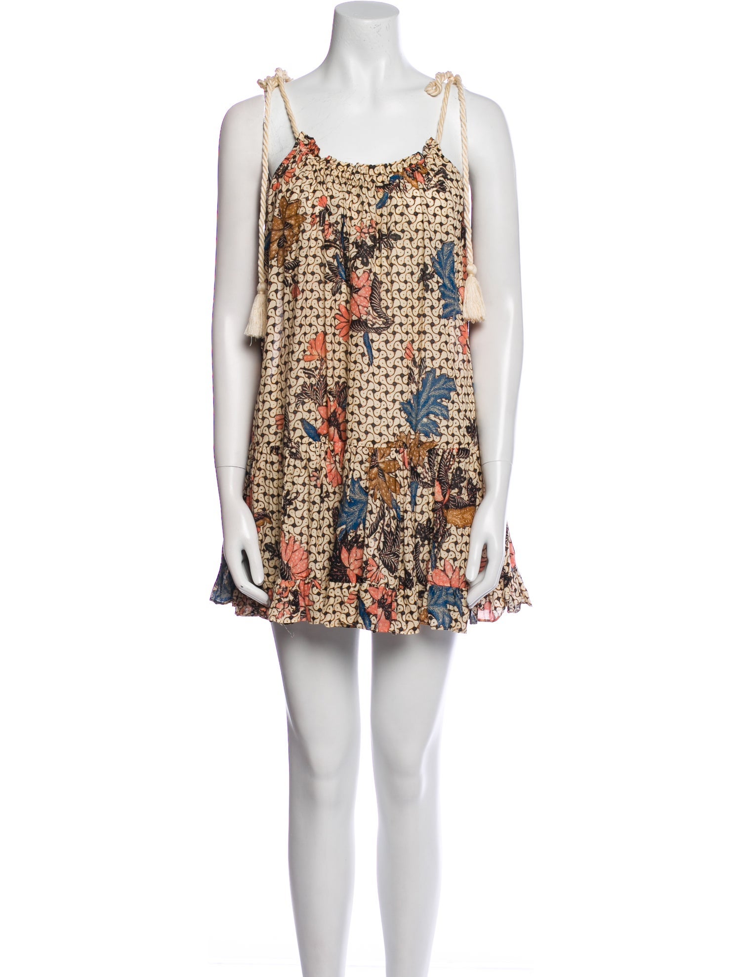 Ulla Johnson Floral Print Mini Dress