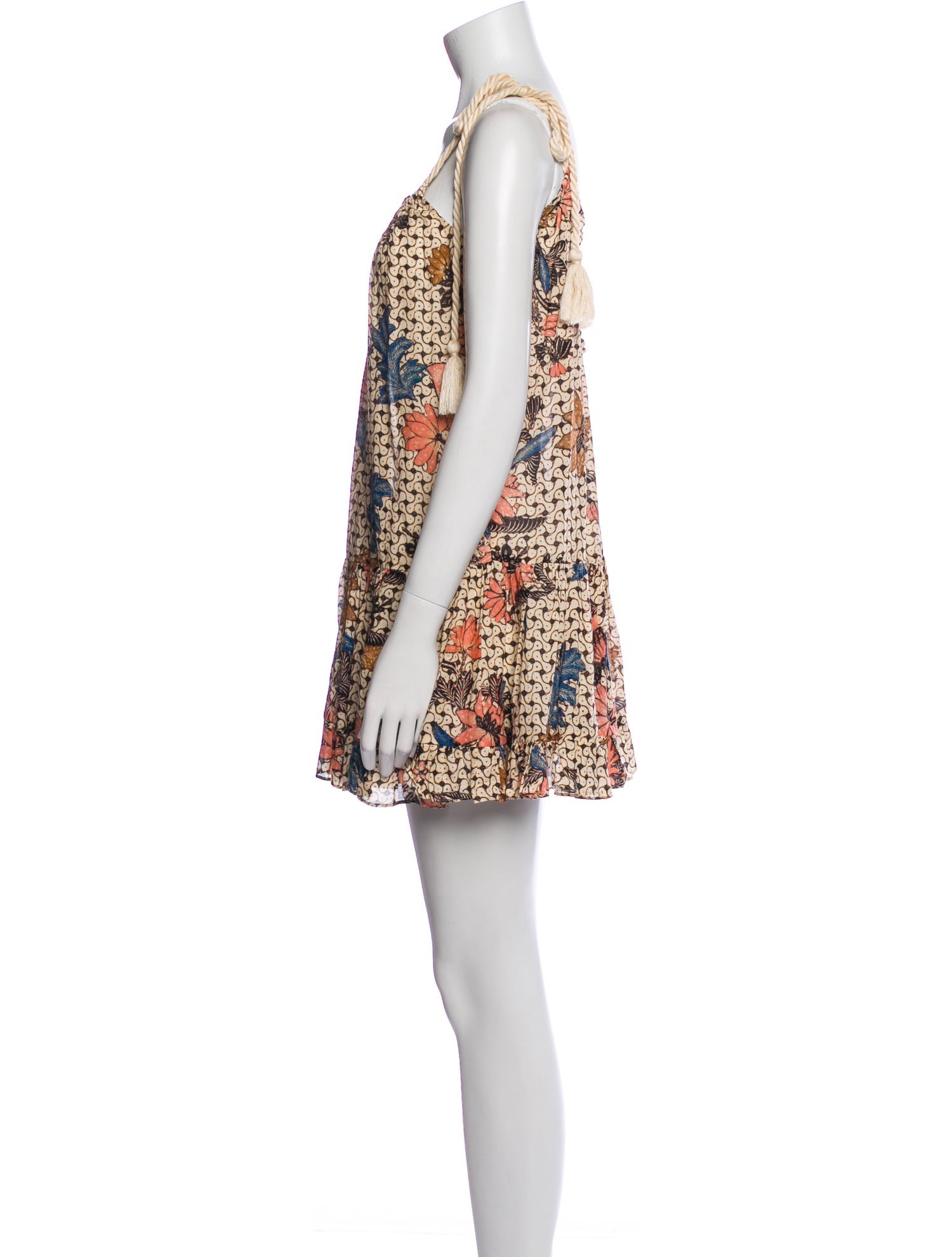 Ulla Johnson Floral Print Mini Dress