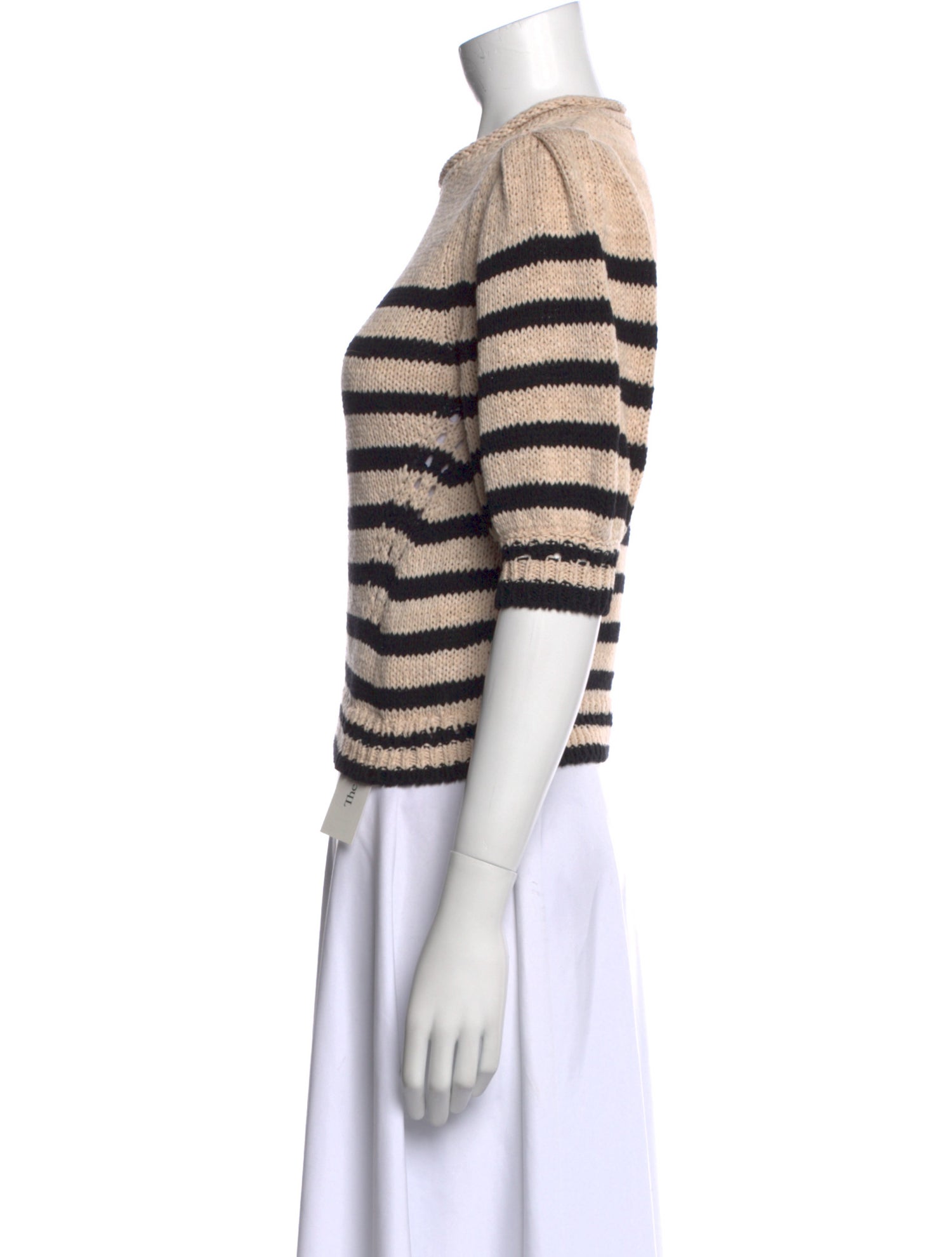 Ulla Johnson Striped Crew Neck Sweater