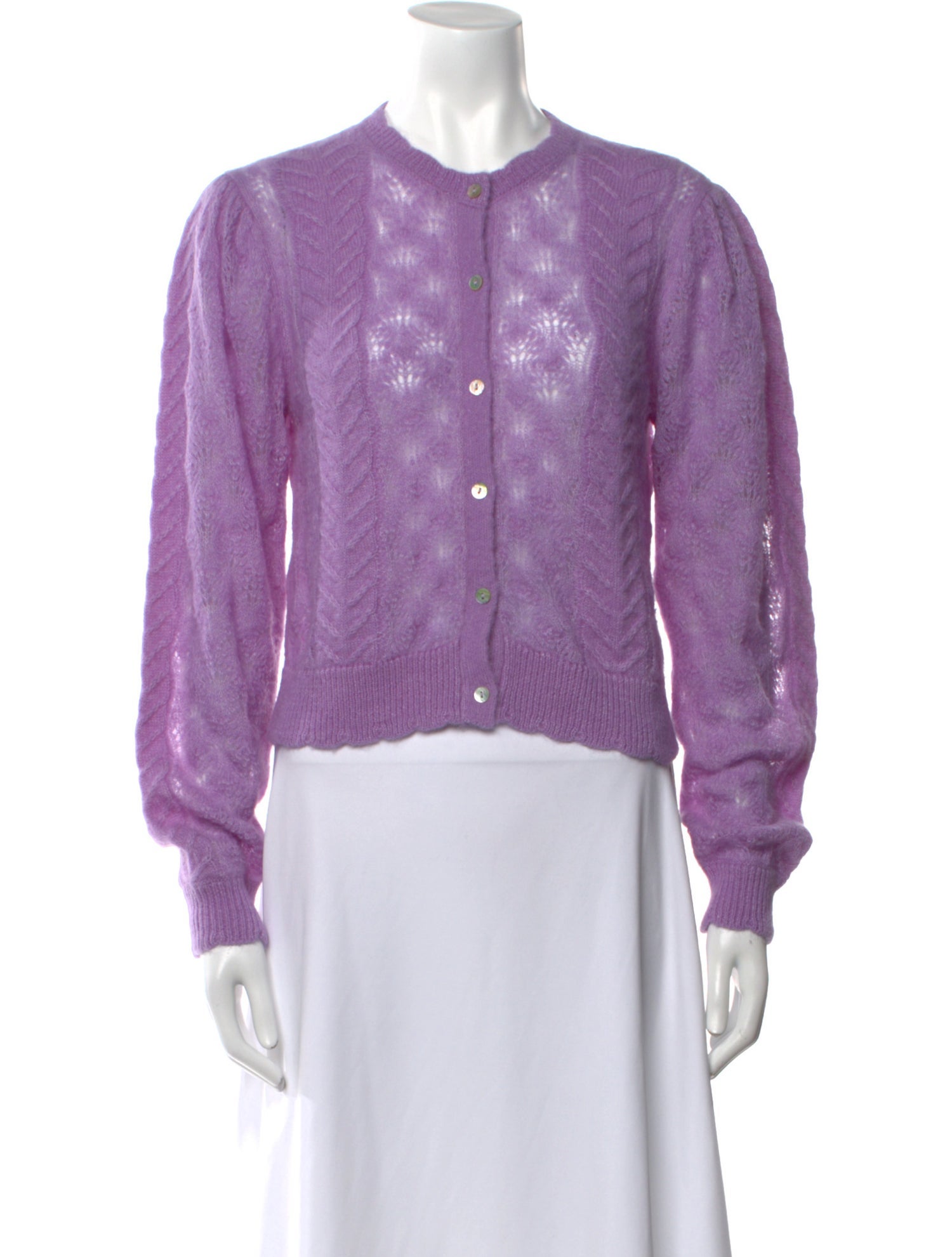 Ulla Johnson Baby Alpaca Crew Neck Sweater
