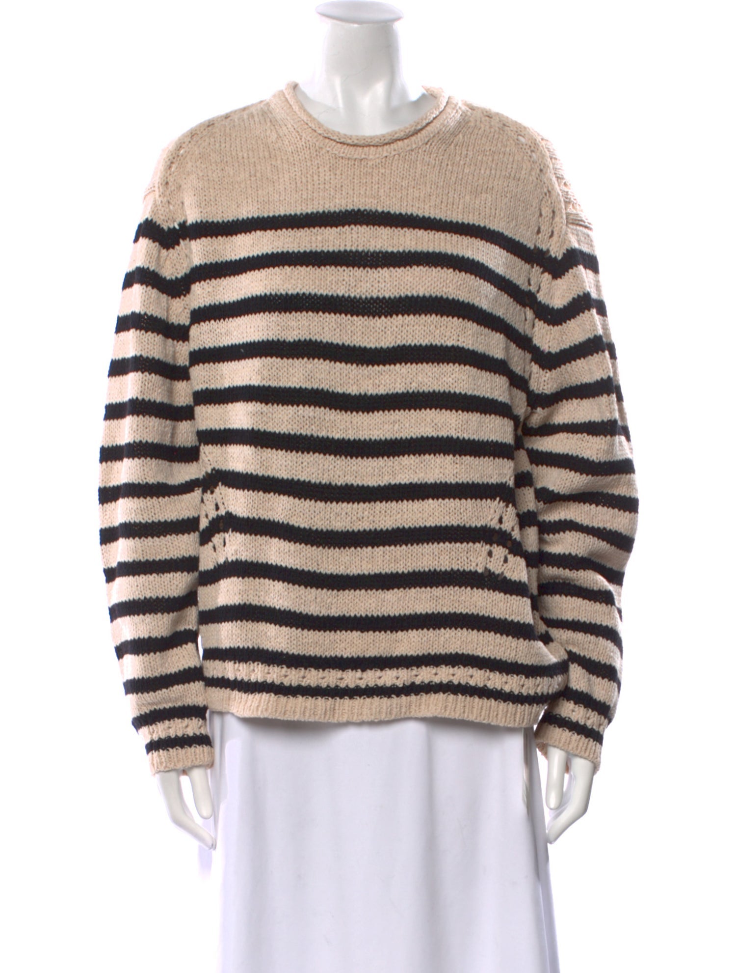 Ulla Johnson Striped Crew Neck Sweater