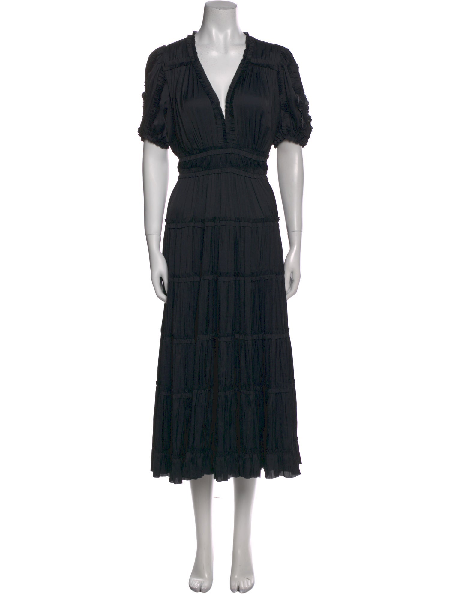 Ulla Johnson V-Neck Long Dress w/ Tags