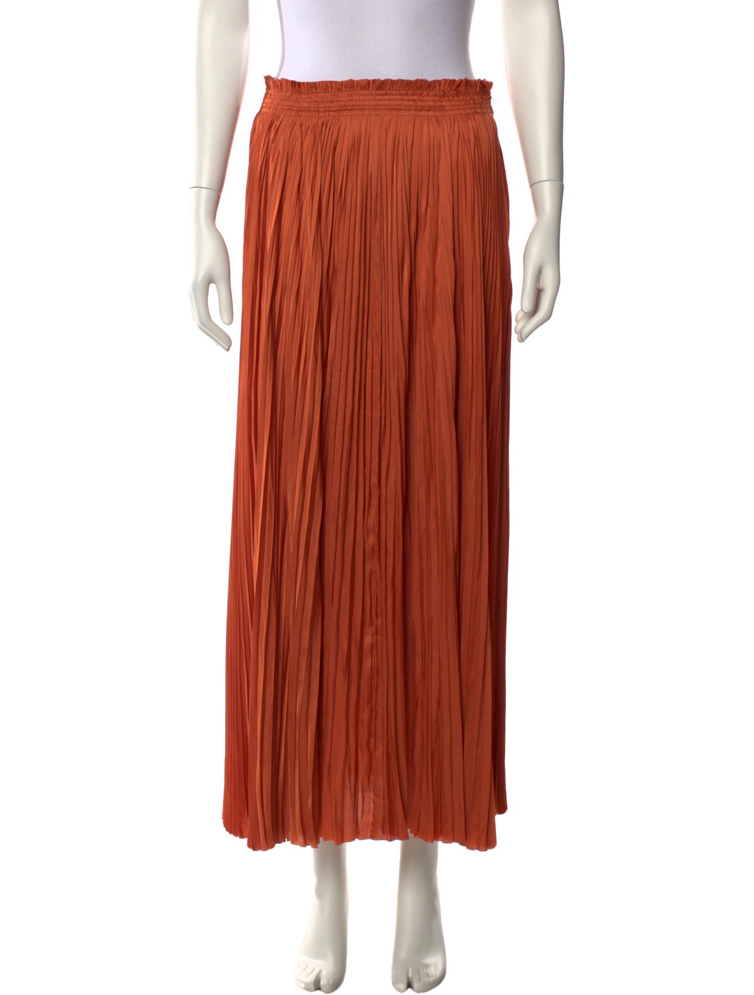 Ulla Johnson Pleated Accents Long Skirt