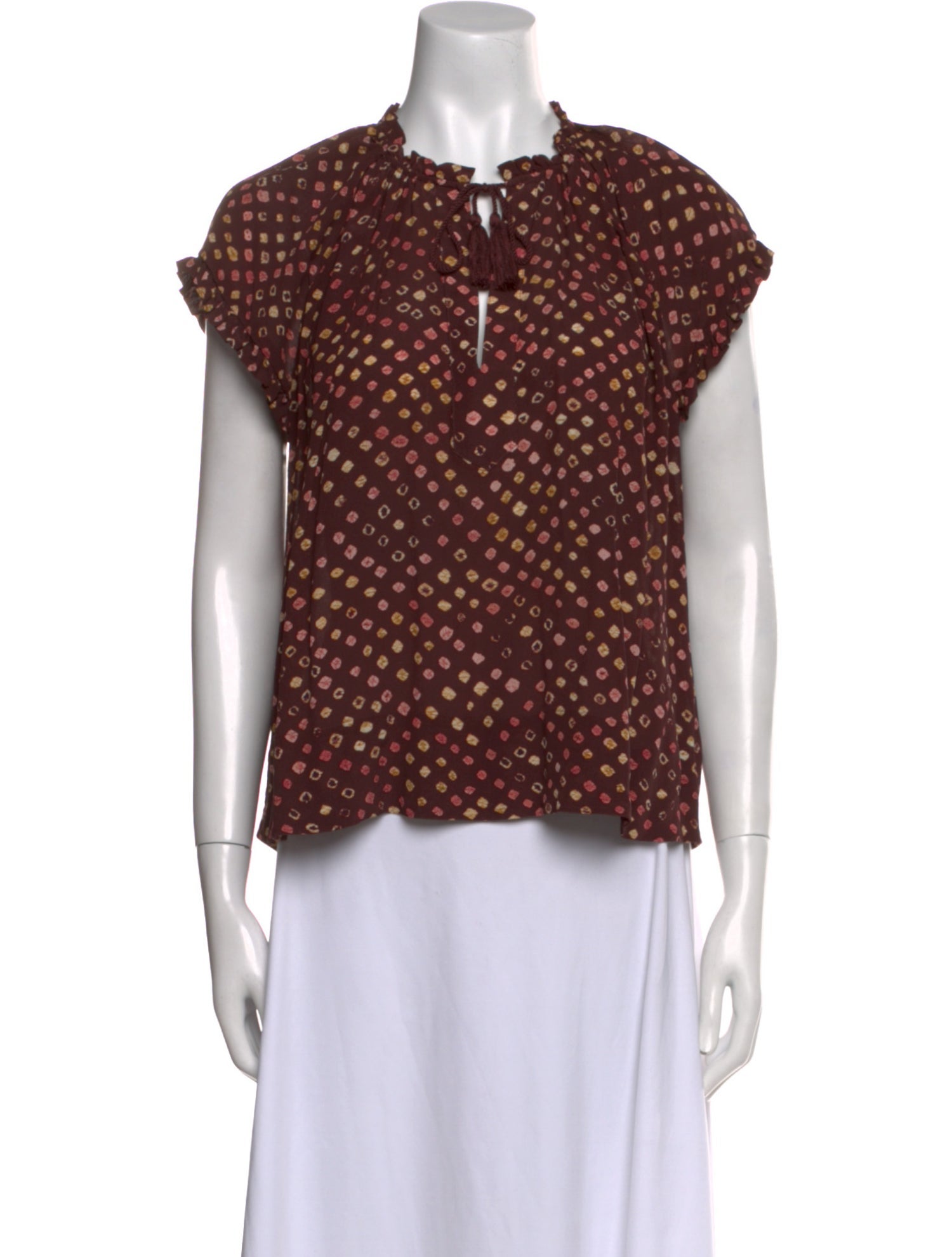Ulla Johnson Silk Printed Blouse