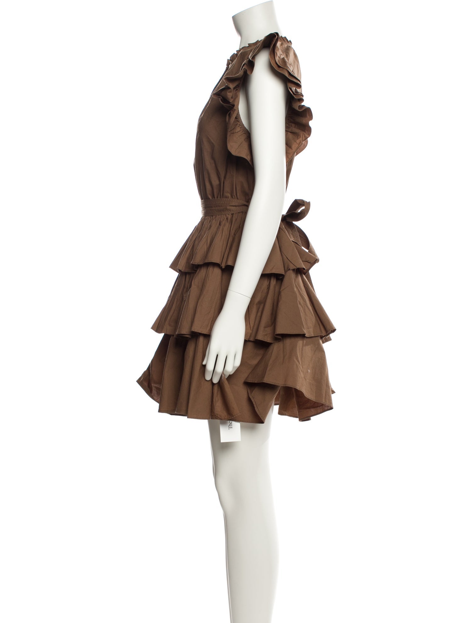 Ulla Johnson V-Neck Mini Dress