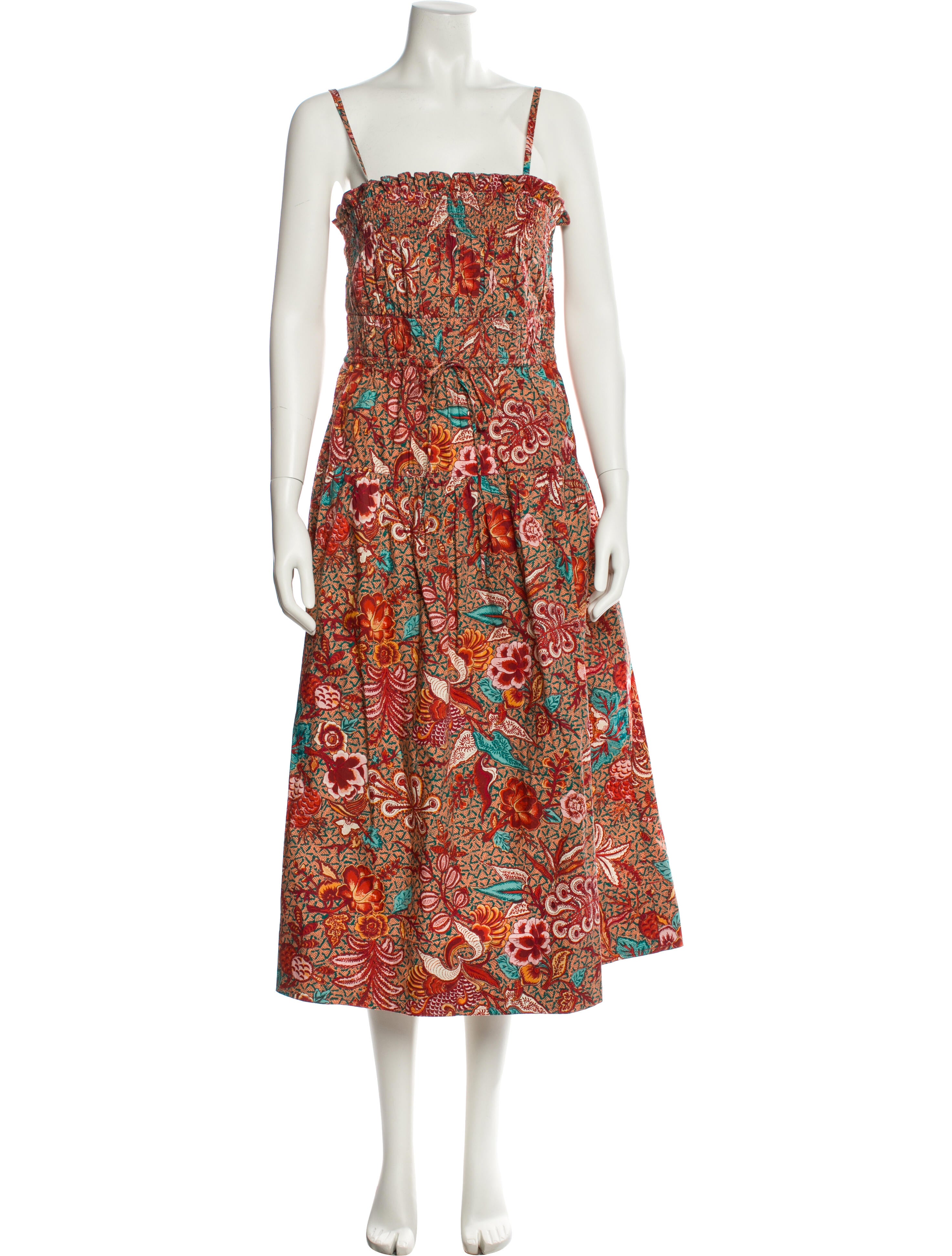 Ulla Johnson Paisley Print Long Dress
