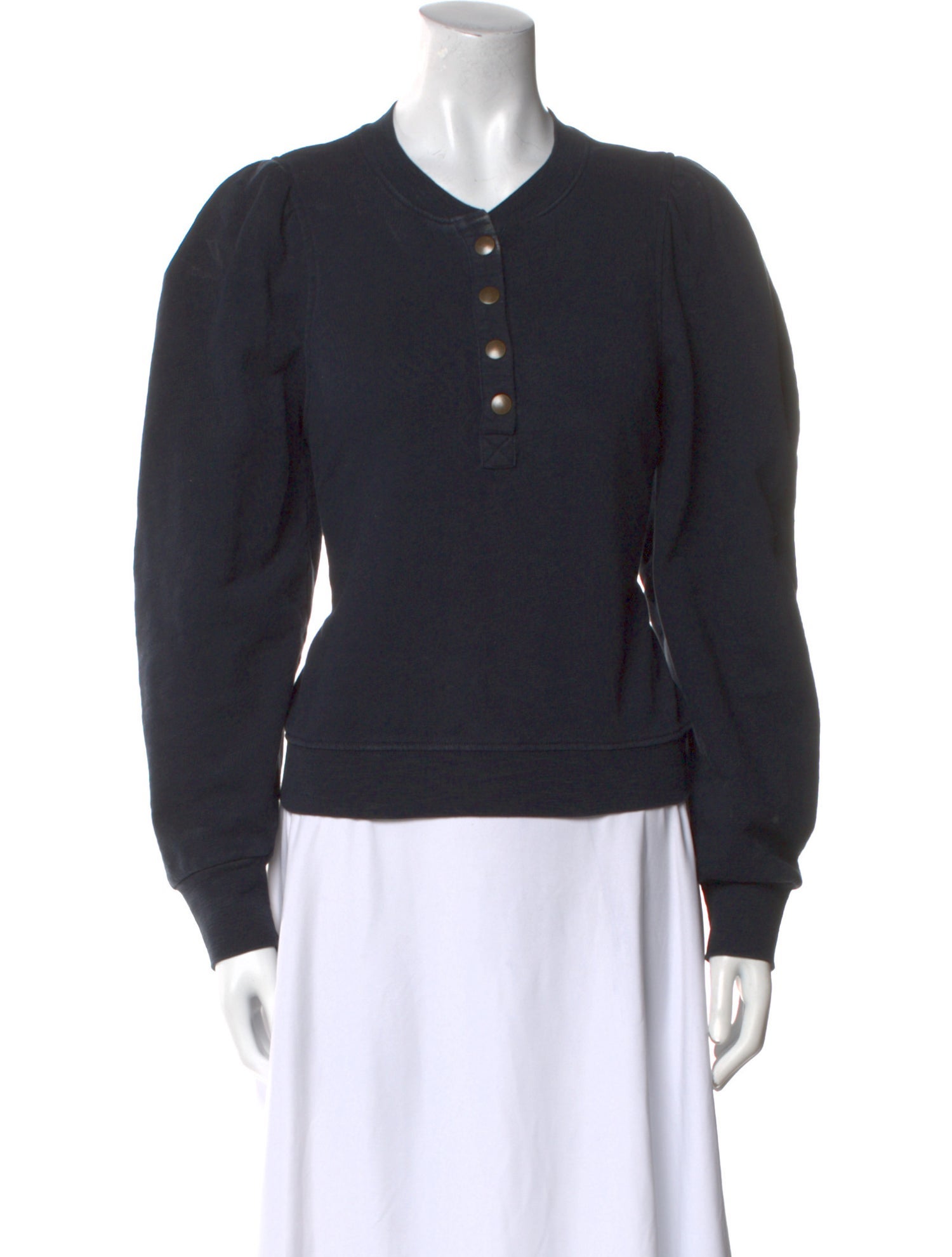 Ulla Johnson Crew Neck Long Sleeve Sweatshirt