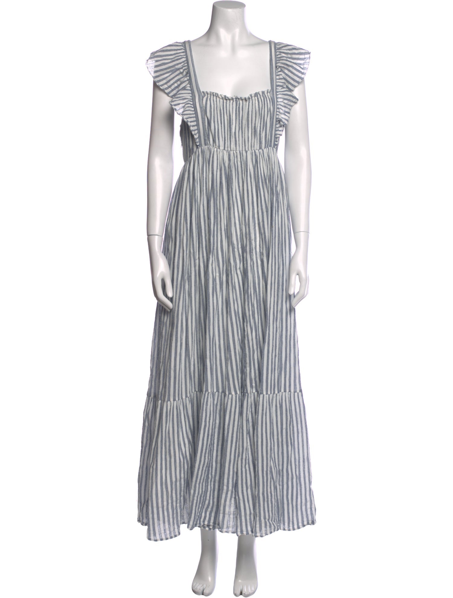 Ulla Johnson Striped Knee-Length Dress