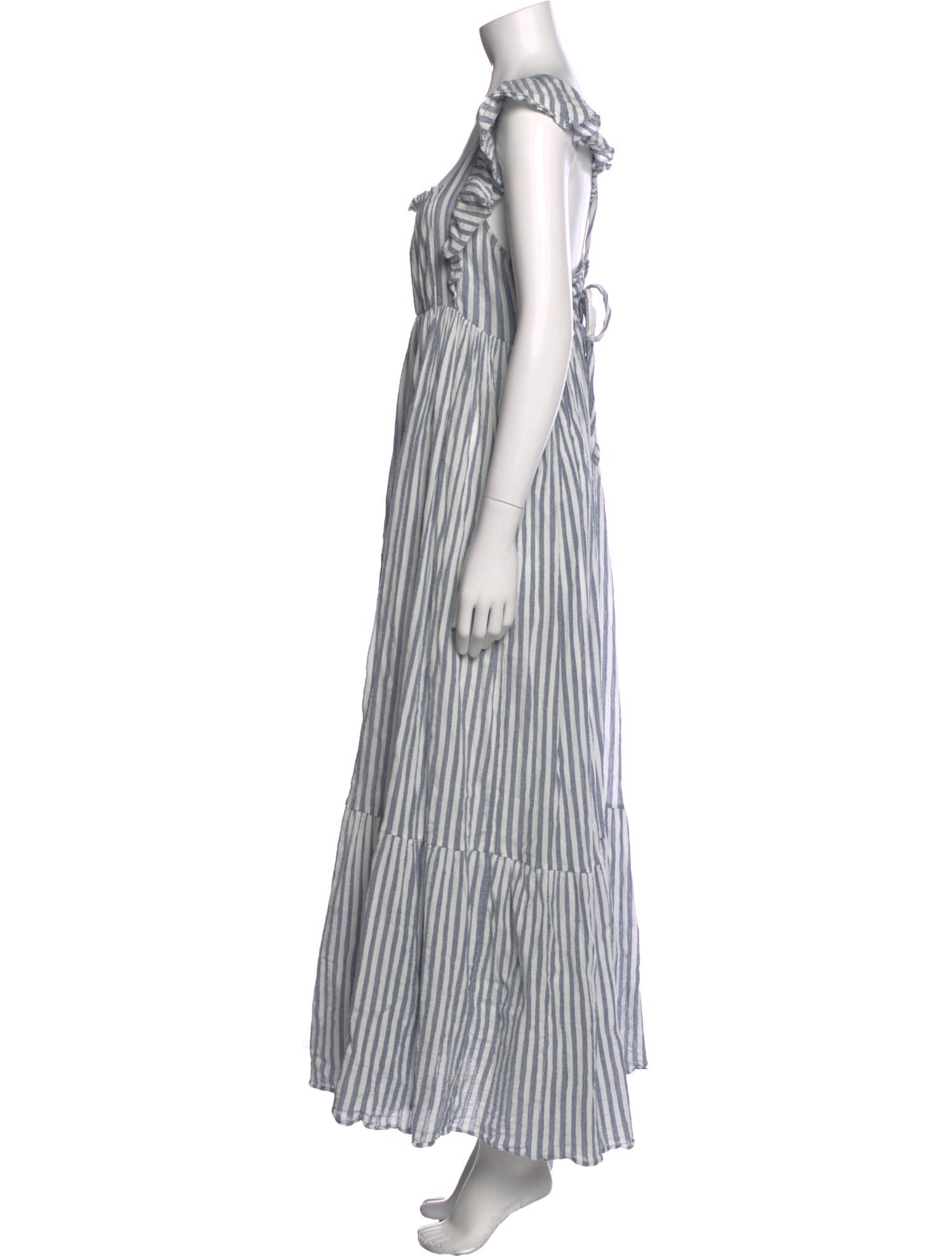 Ulla Johnson Striped Knee-Length Dress