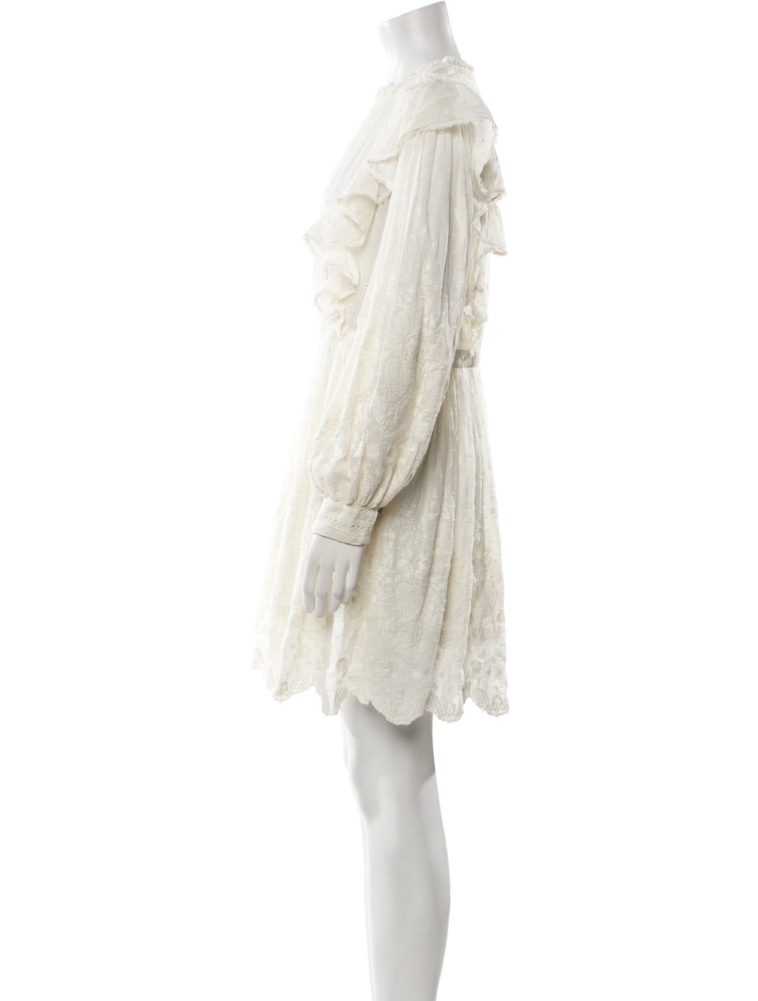 Ulla Johnson Eyelet Mini Dress