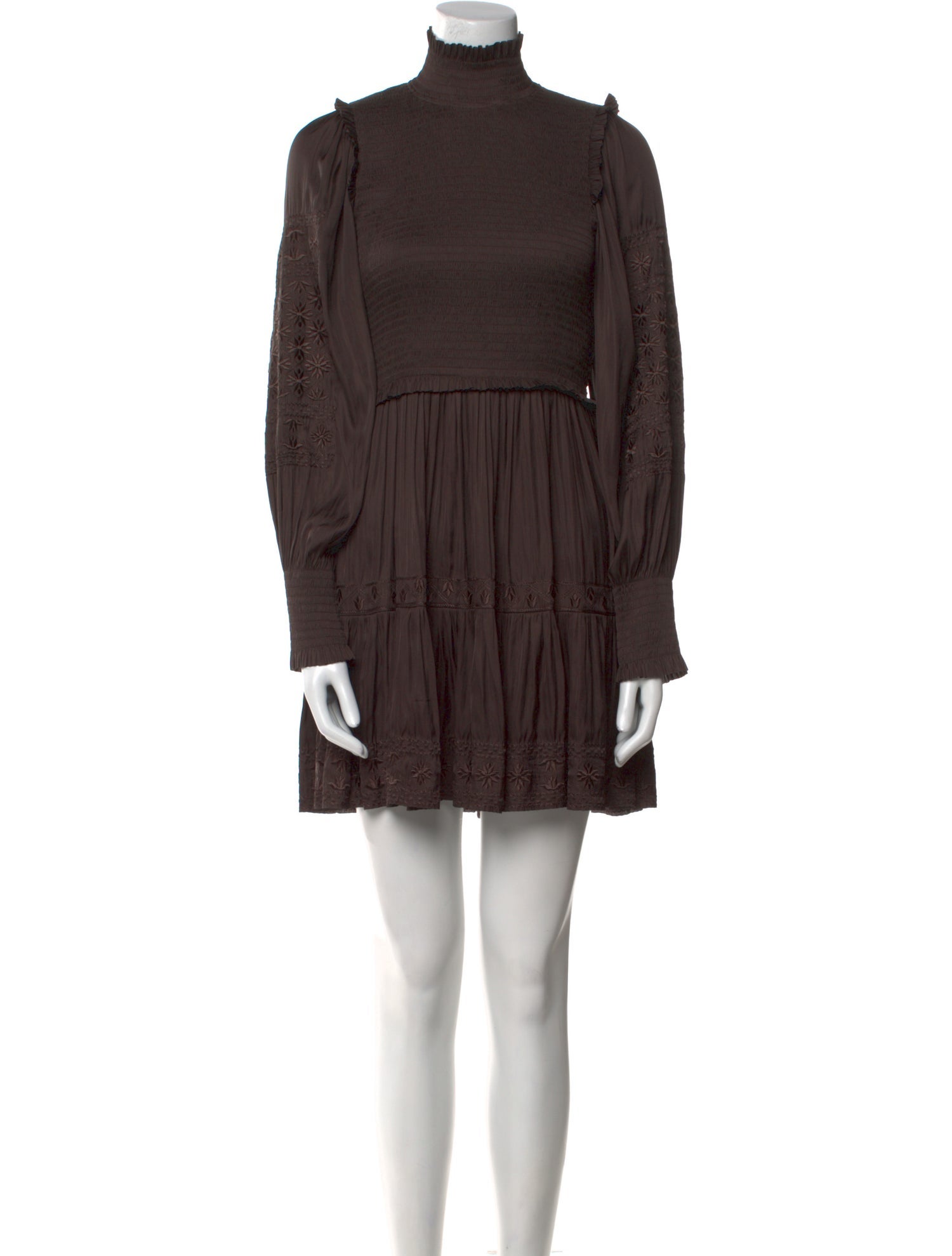 Ulla Johnson Turtleneck Mini Dress