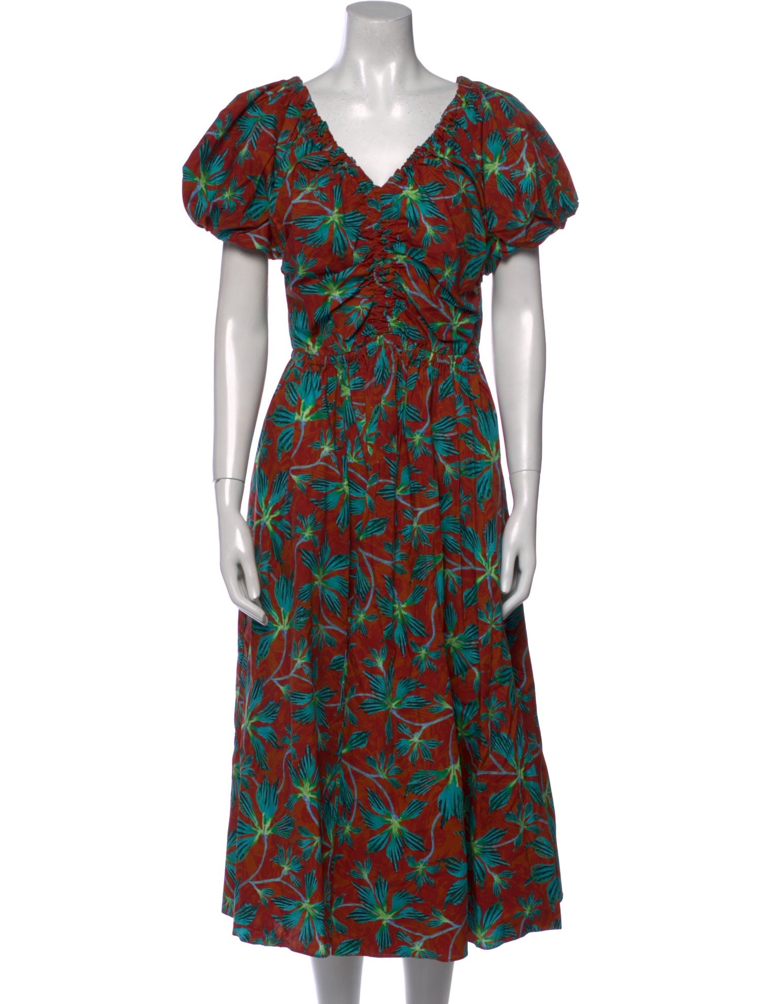 Ulla Johnson Printed Midi Length Dress