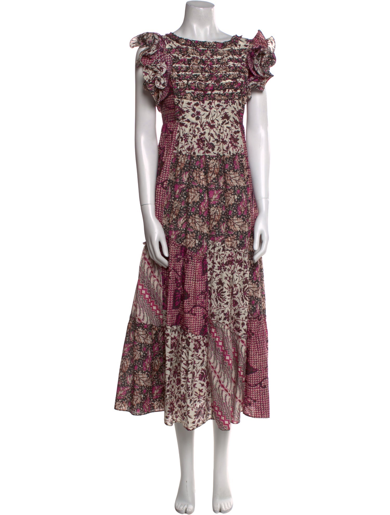 Ulla Johnson Printed Long Dress