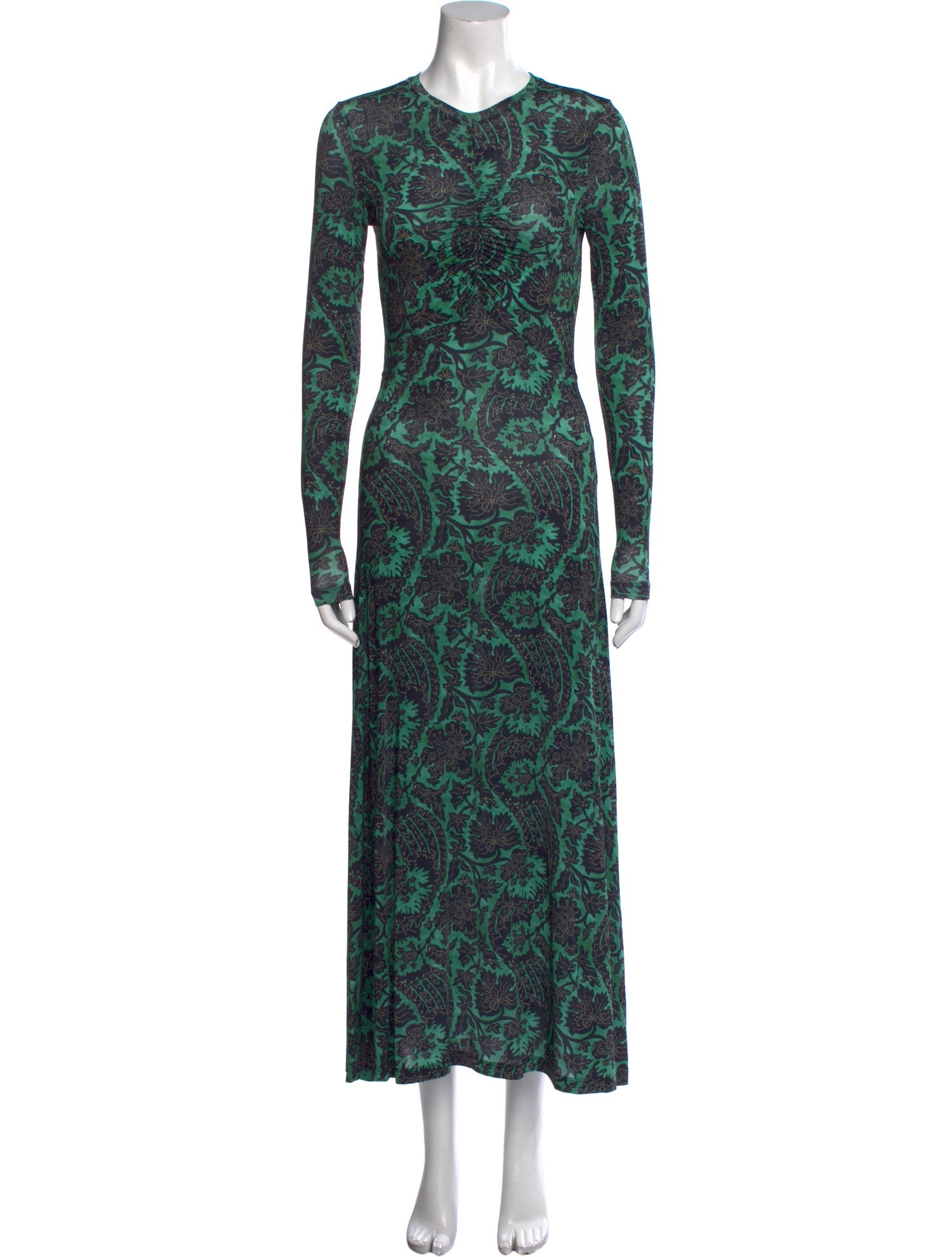 Ulla Johnson Paisley Print Long Dress