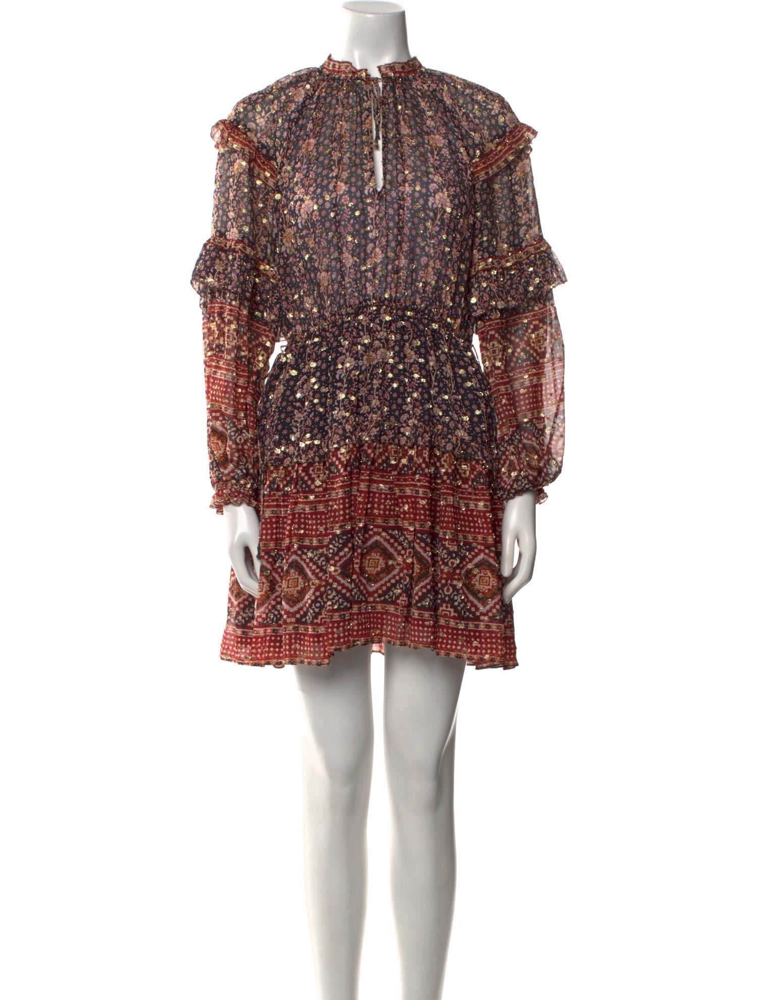 Ulla Johnson Silk Mini Dress