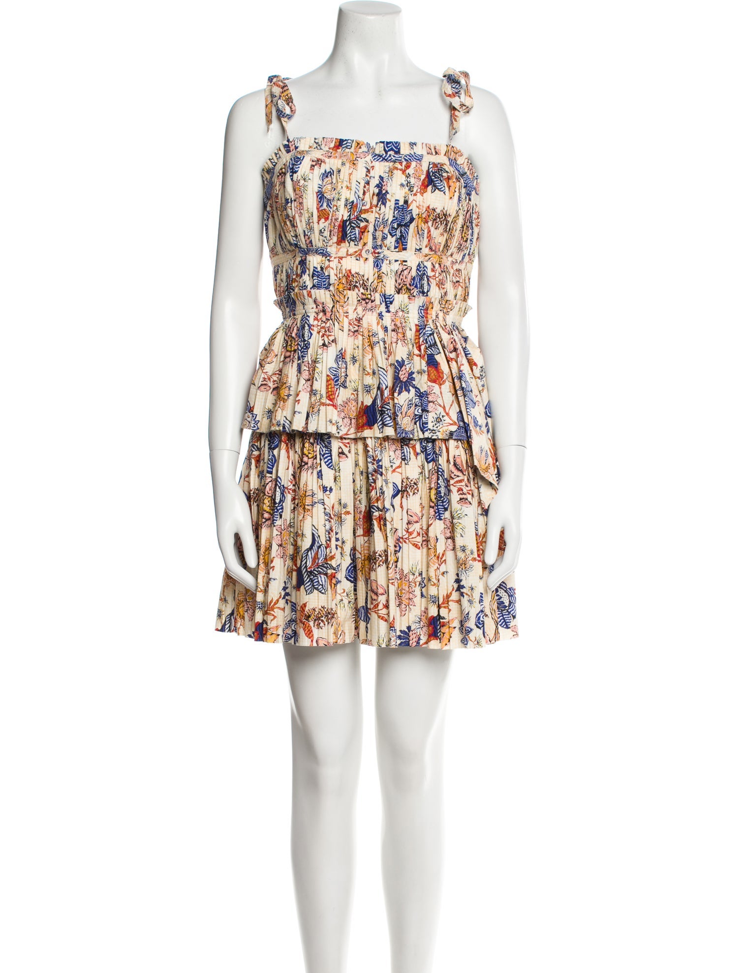Ulla Johnson Floral Print Mini Dress