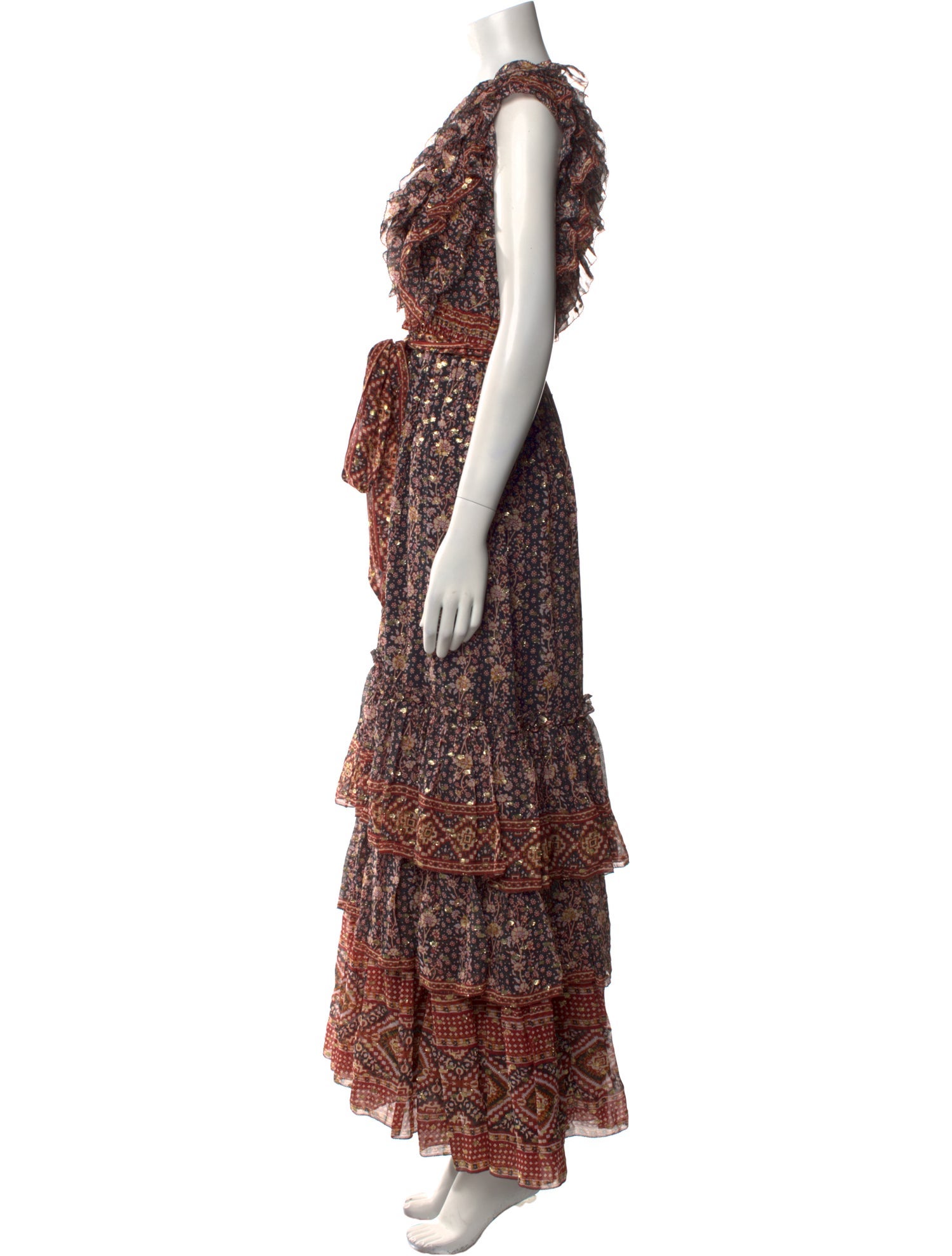 Ulla Johnson Printed Long Dress