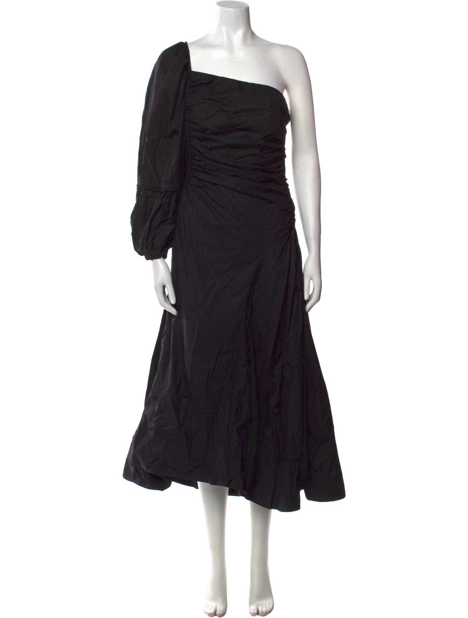 Ulla Johnson One-Shoulder Midi Length Dress