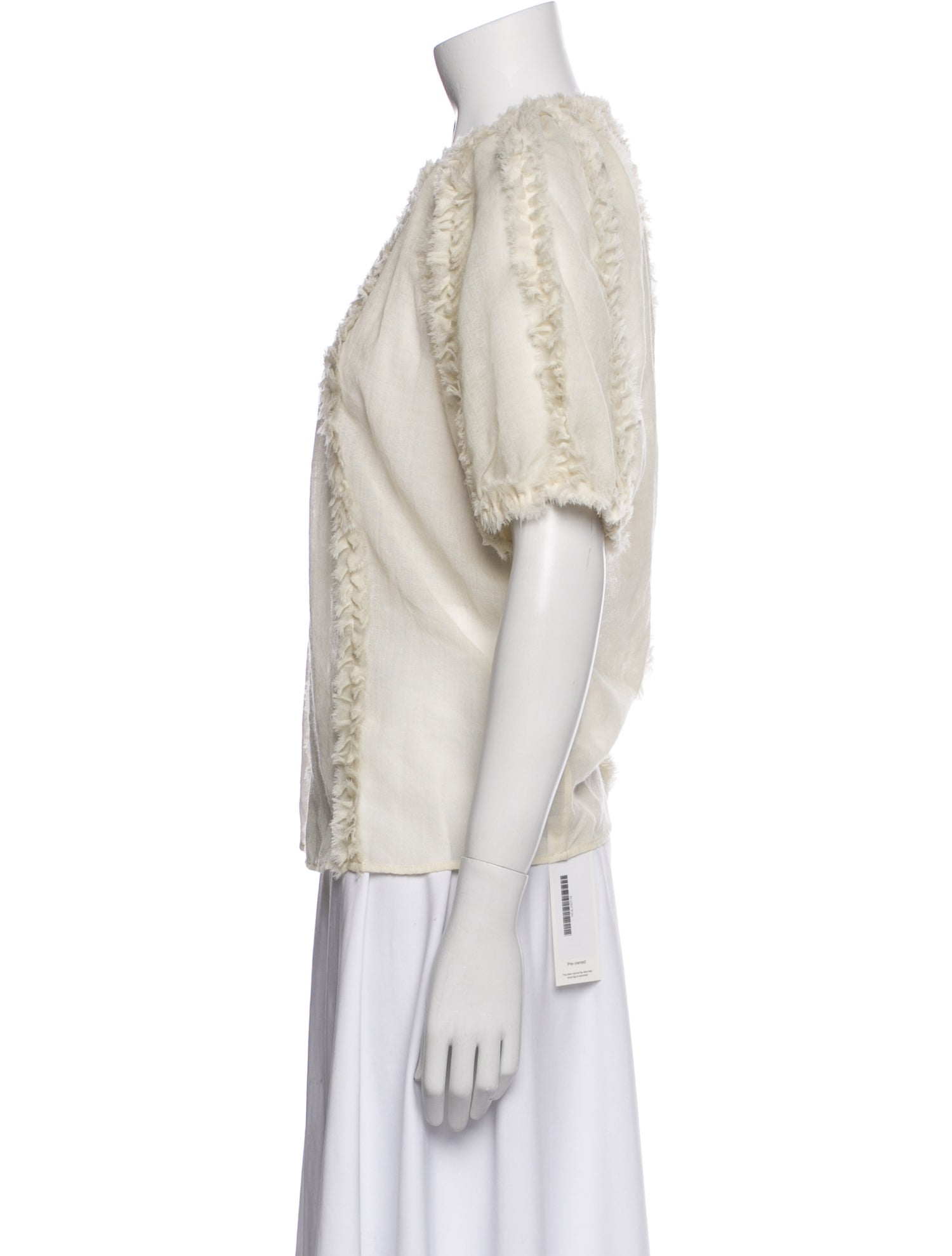 Ulla Johnson Wool Crew Neck Blouse