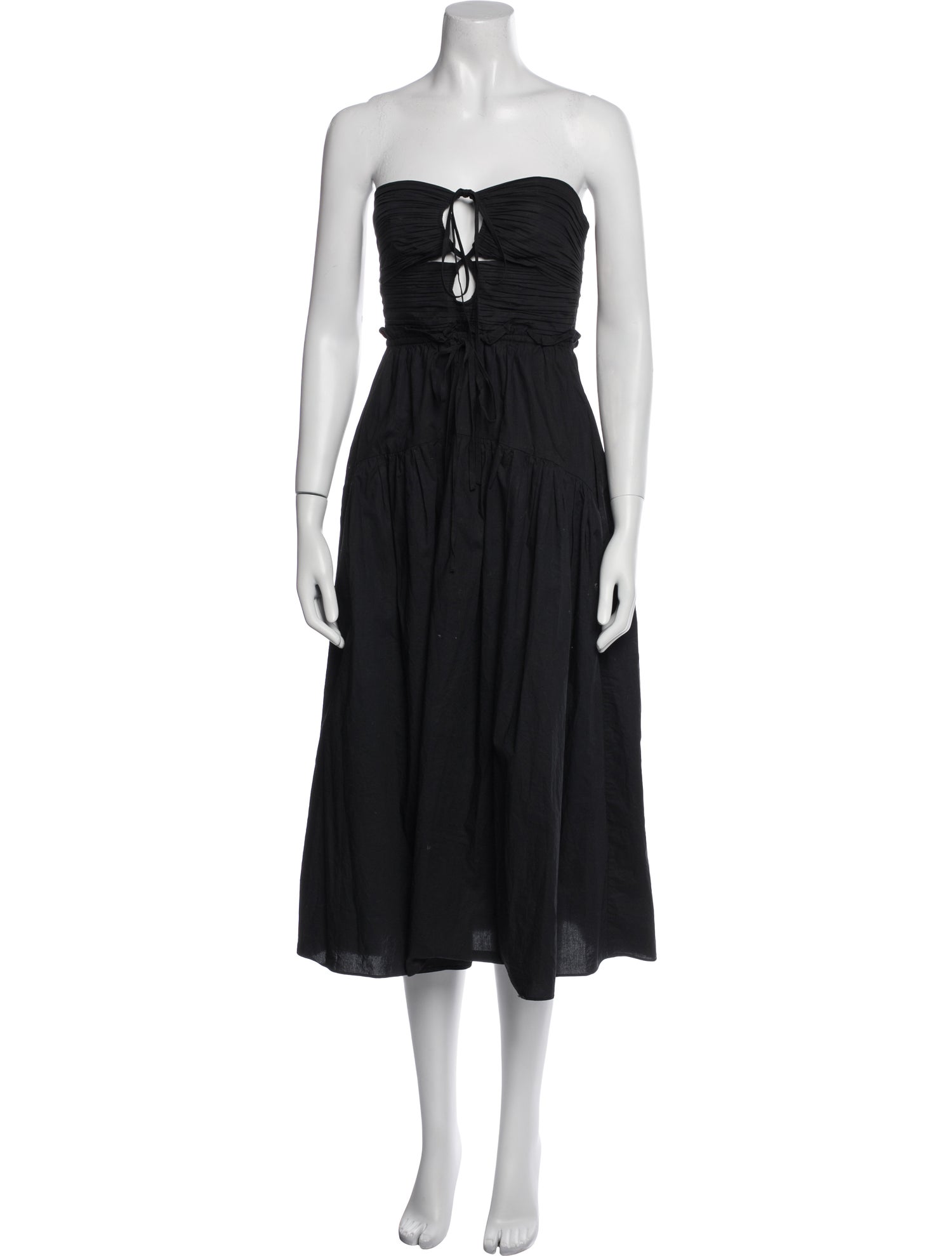 Ulla Johnson Strapless Knee-Length Dress