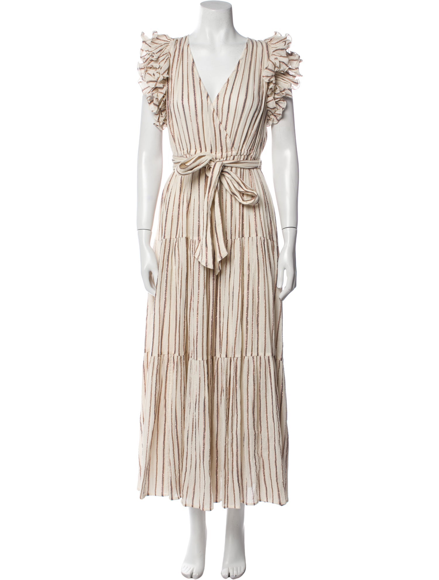 Ulla Johnson Striped Long Dress