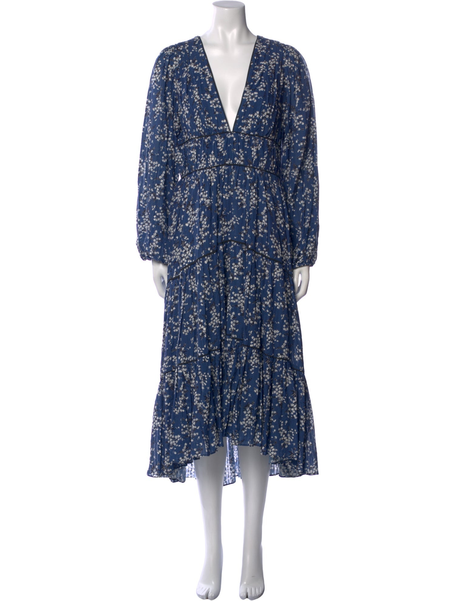 Ulla Johnson Floral Print Long Dress