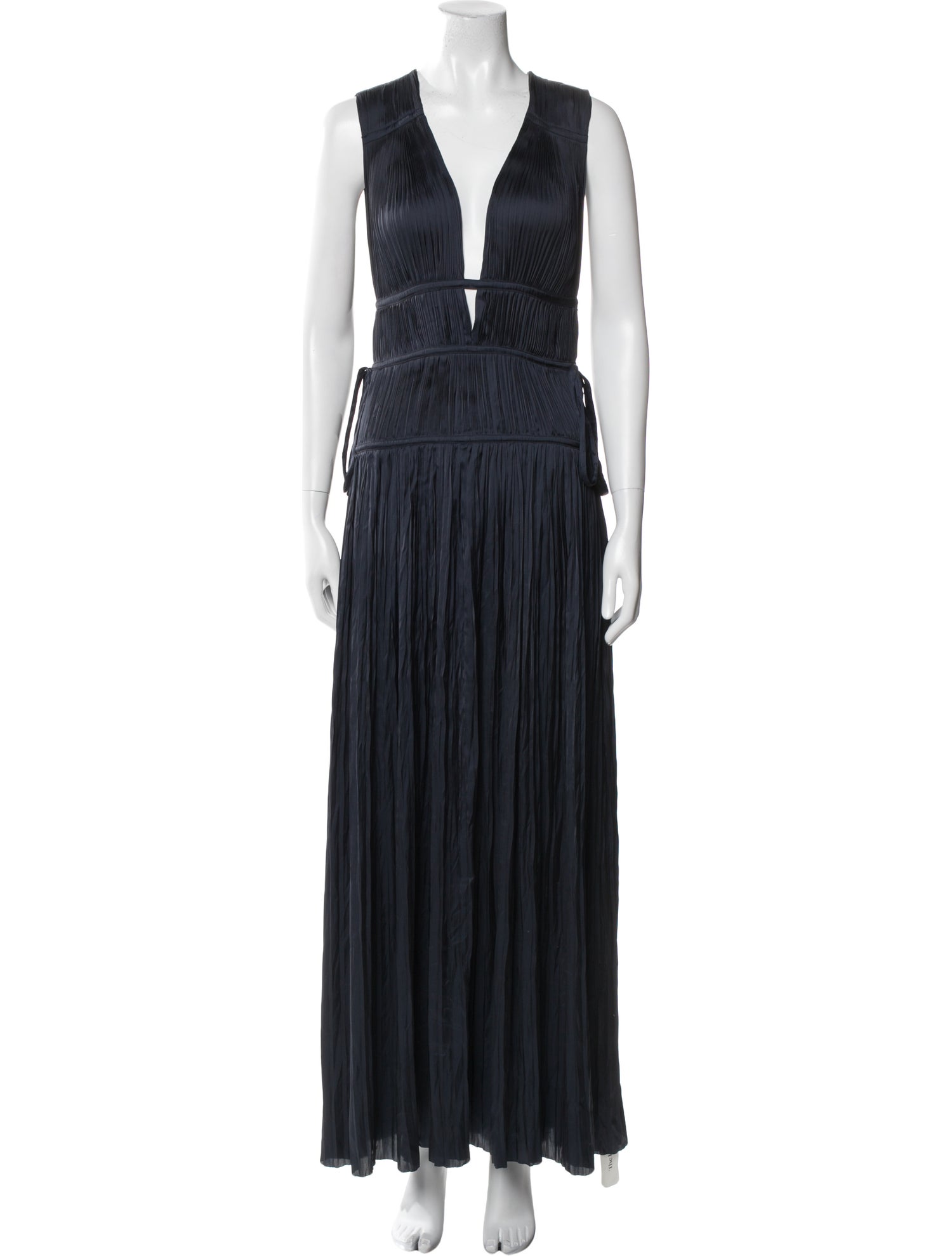 Ulla Johnson V-Neck Knee-Length Dress